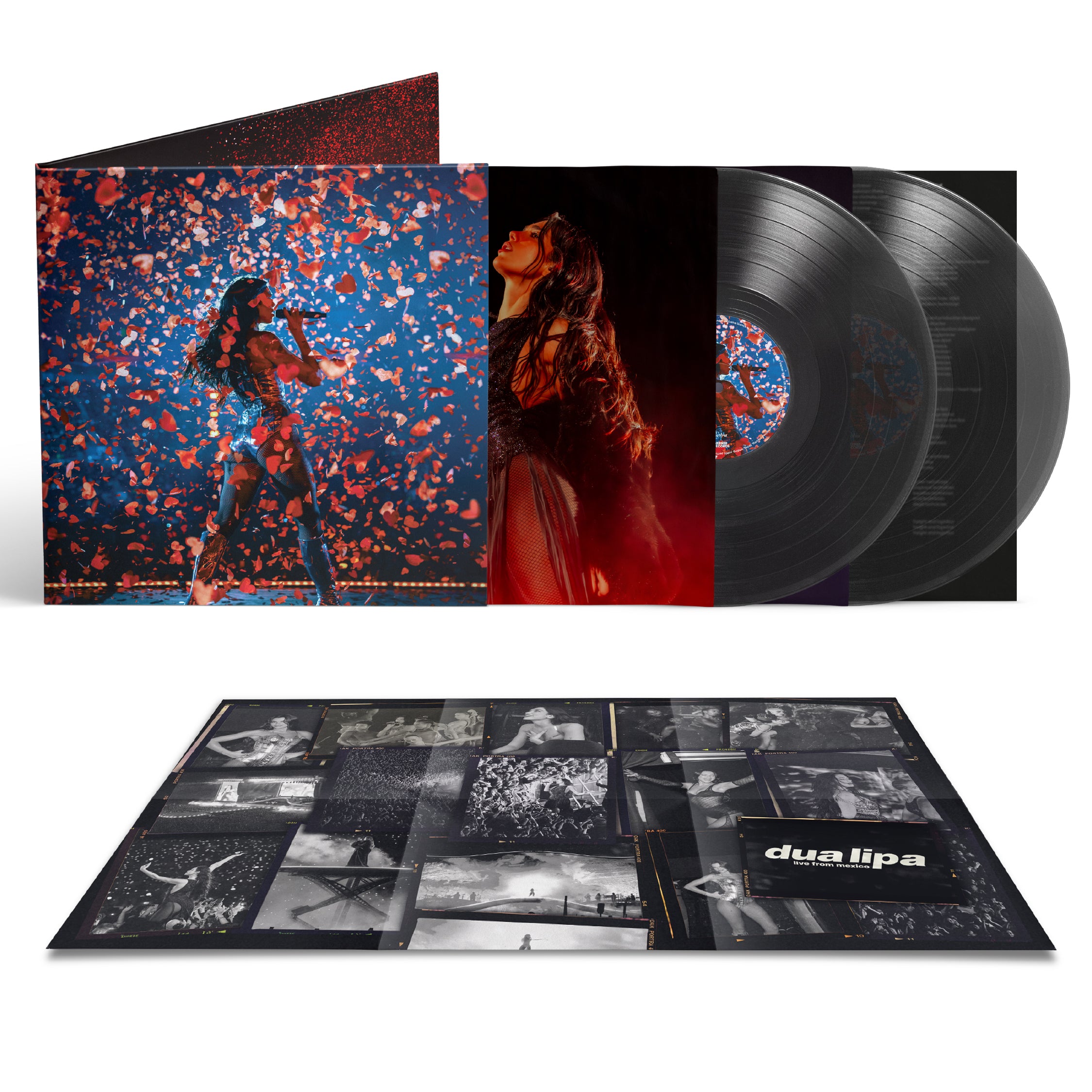 Dua Lipa - Live From Mexico (2LP, Black Ice Vinyl) PRE-ORDER - Out 6/26/26