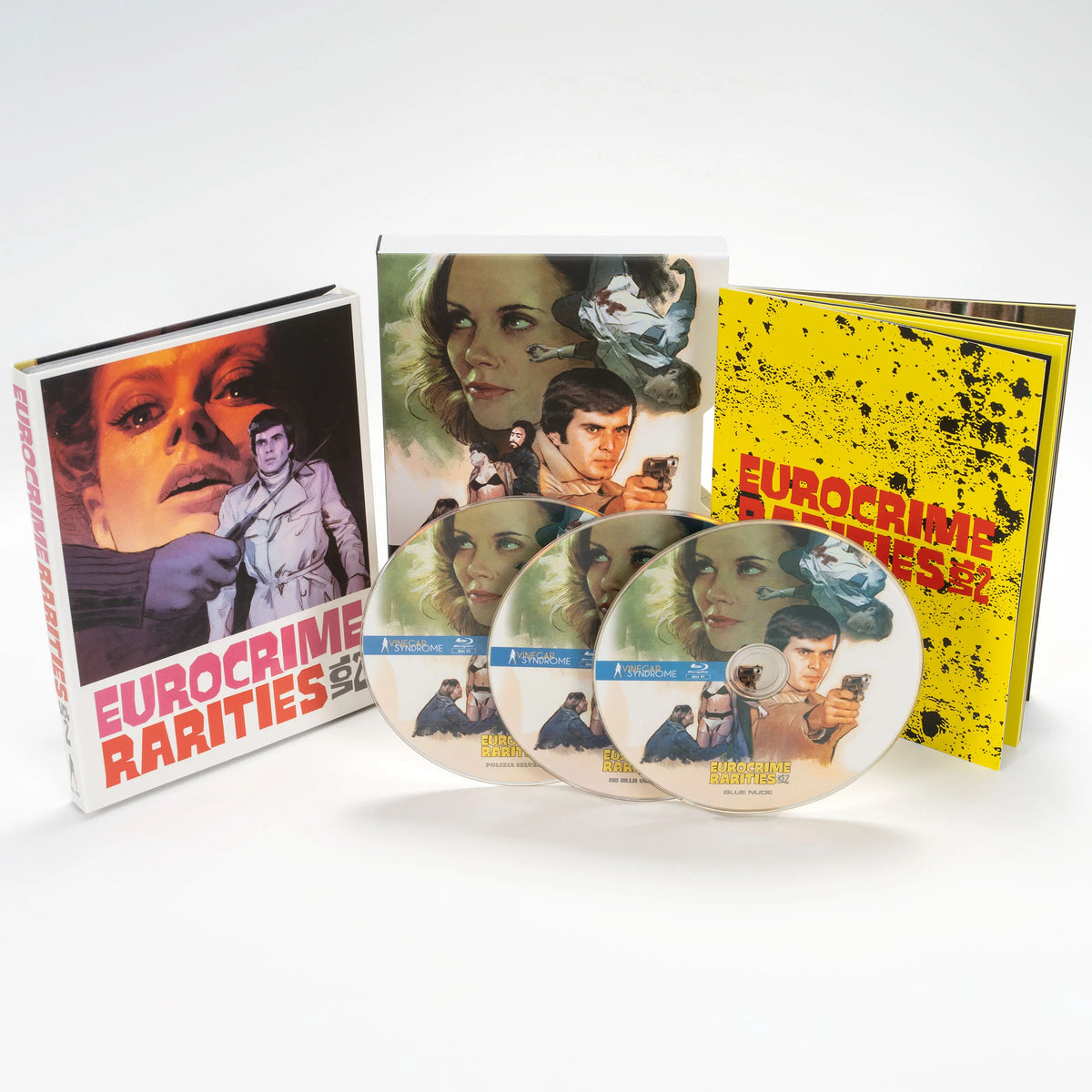 Various - Eurocrime Rarities: Volume 2 (3 Disc Limited Edition Blu-Ray Set) PRE-ORDER - Out 10/30/26
