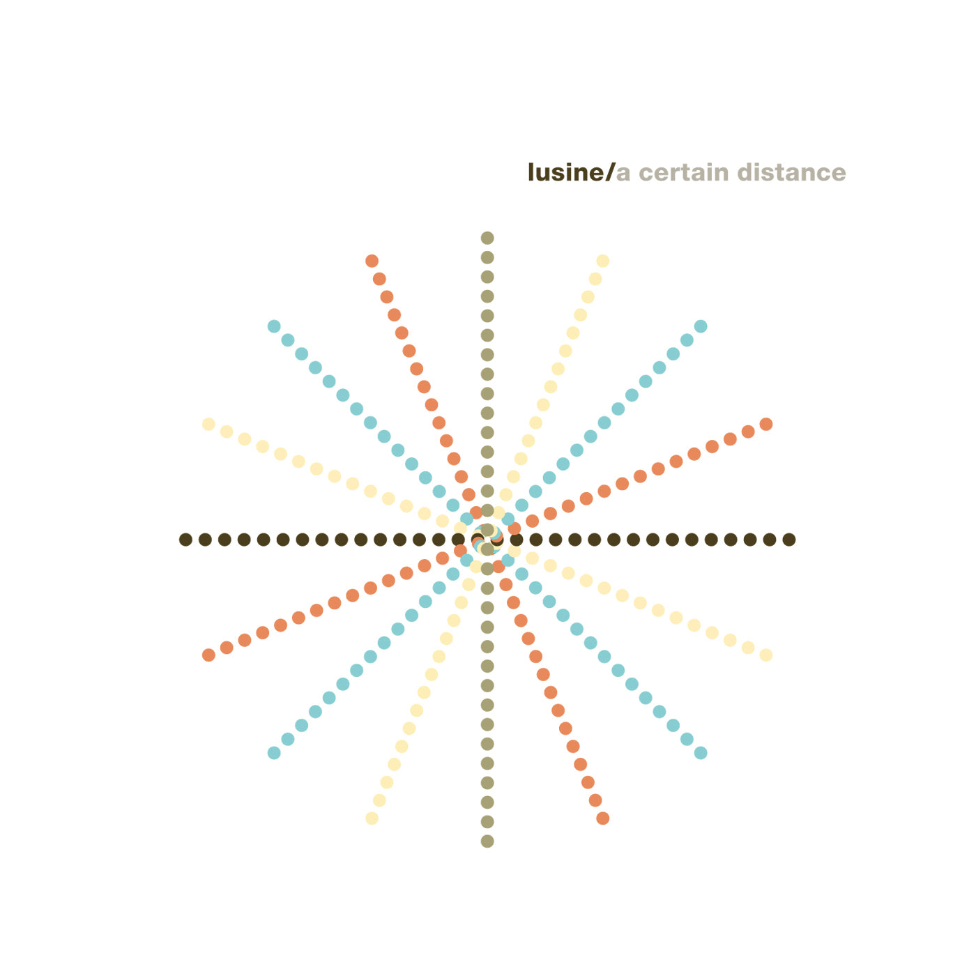 Lusine - A Certain Distance (2LP, Transparent Orange & Teal Vinyl) PRE-ORDER - Out 8/28/26