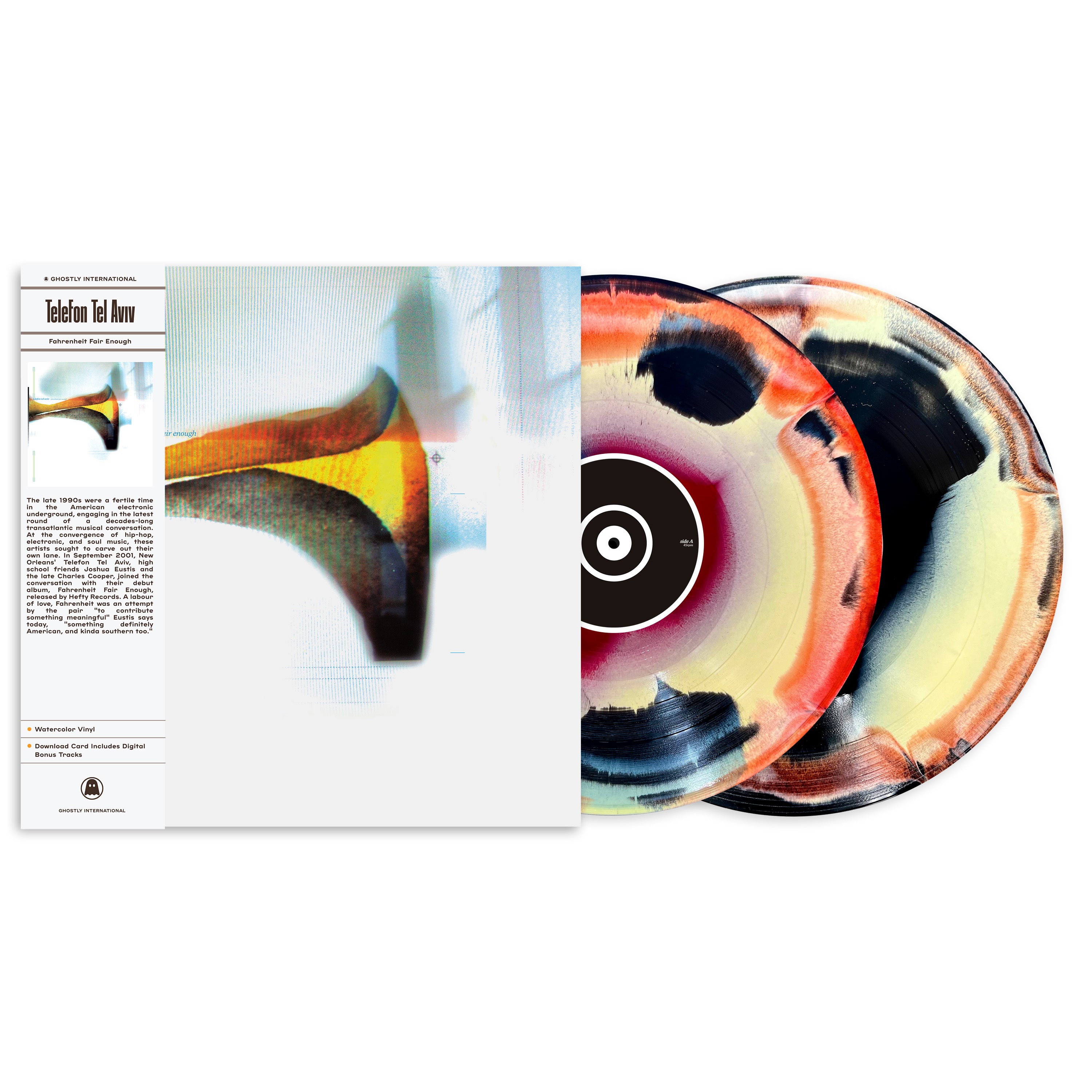 Telefon Tel Aviv - Fahrenheit Fair Enough: 25th Anniversary Edition (2LP, Watercolor Vinyl) PRE-ORDER - Out 9/18/26