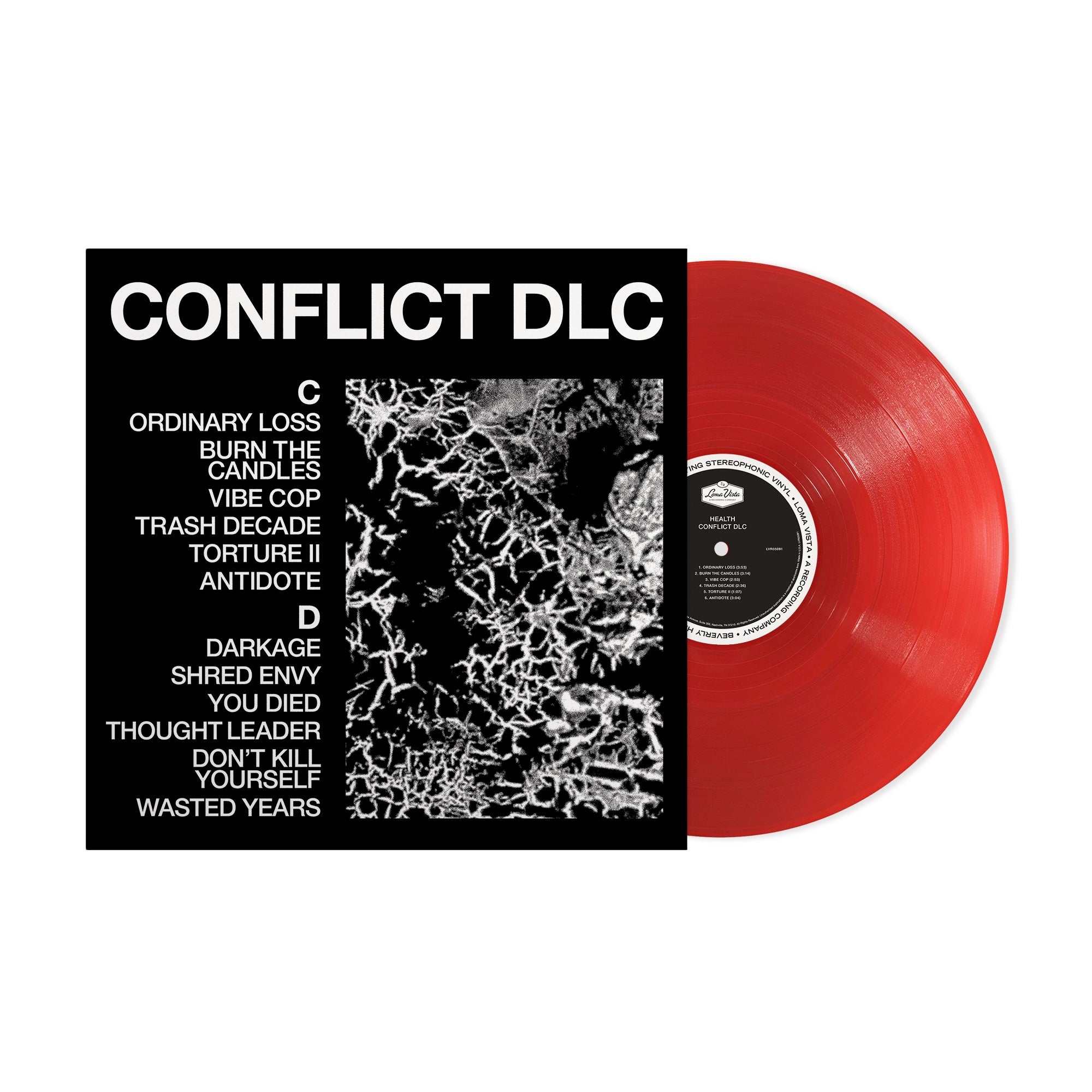 Health - Conflict DLC (Translucent Ruby LP) PRE-ORDER - Out 12/12/25