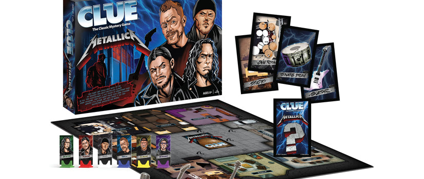 Metallica Clue Board Game