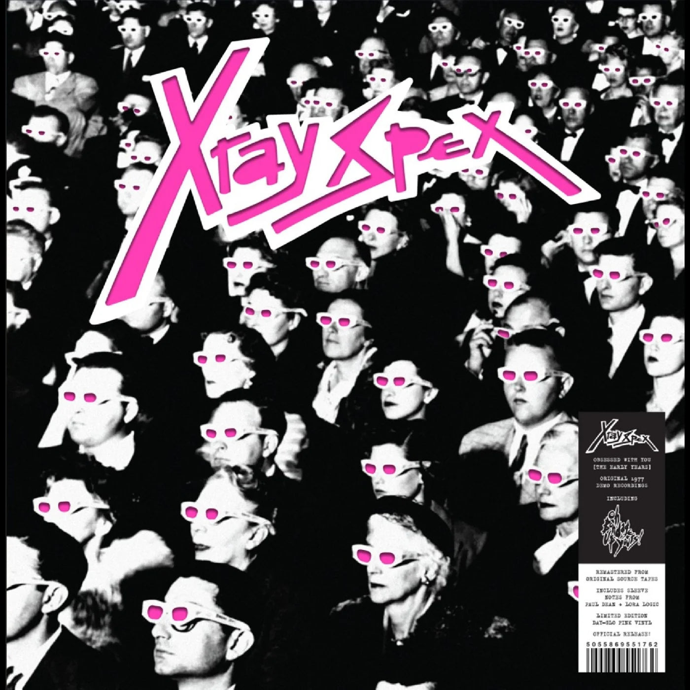 X-Ray Spex - Obsessed With You (Day-Glo Pink Vinyl)
