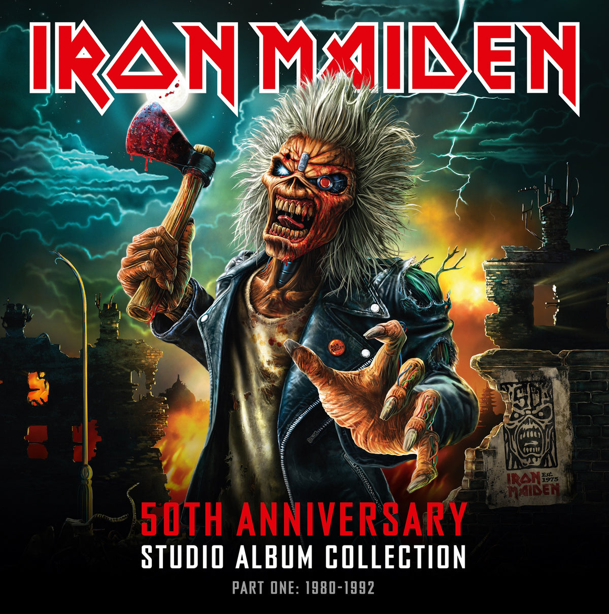 Iron Maiden - 50th Anniversary Studio Album Collection (10LP, Colored Vinyl) PRE-ORDER - Out 12/11/26