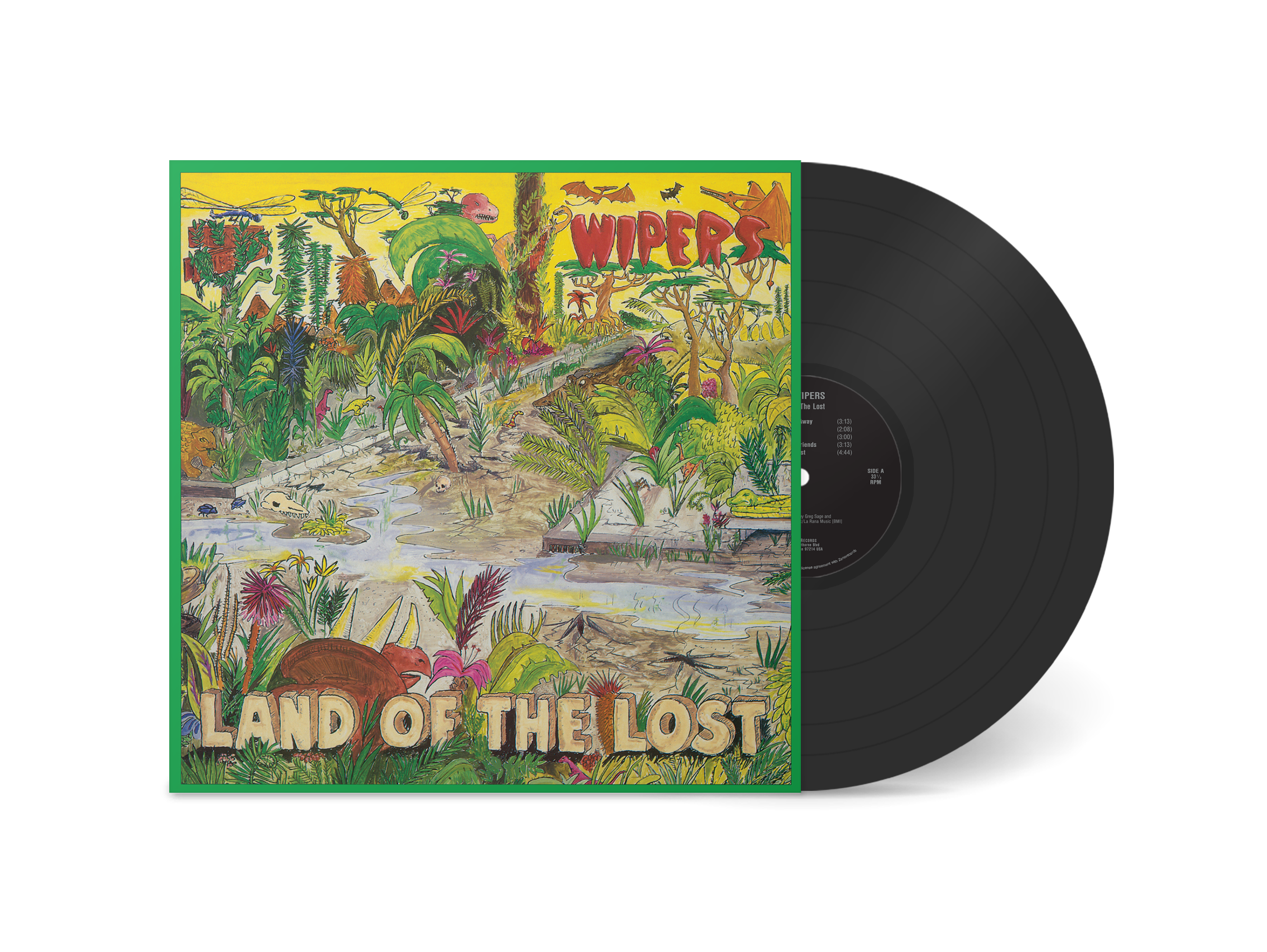 Wipers - Land of the Lost (Black Vinyl) PRE-ORDER - Out 6/5/26