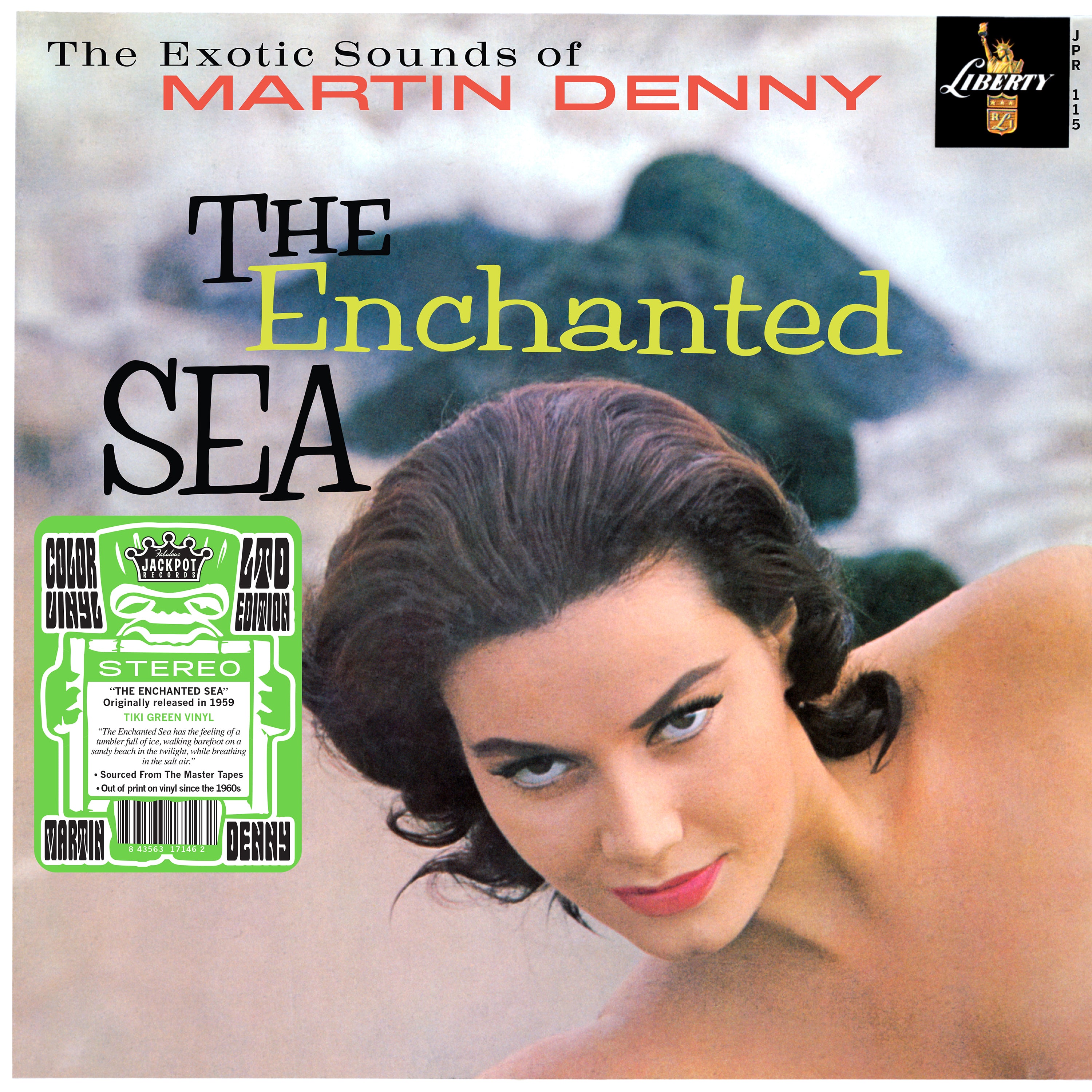 Martin Denny - The Enchanted Sea (Tiki Green Colored Vinyl LP)