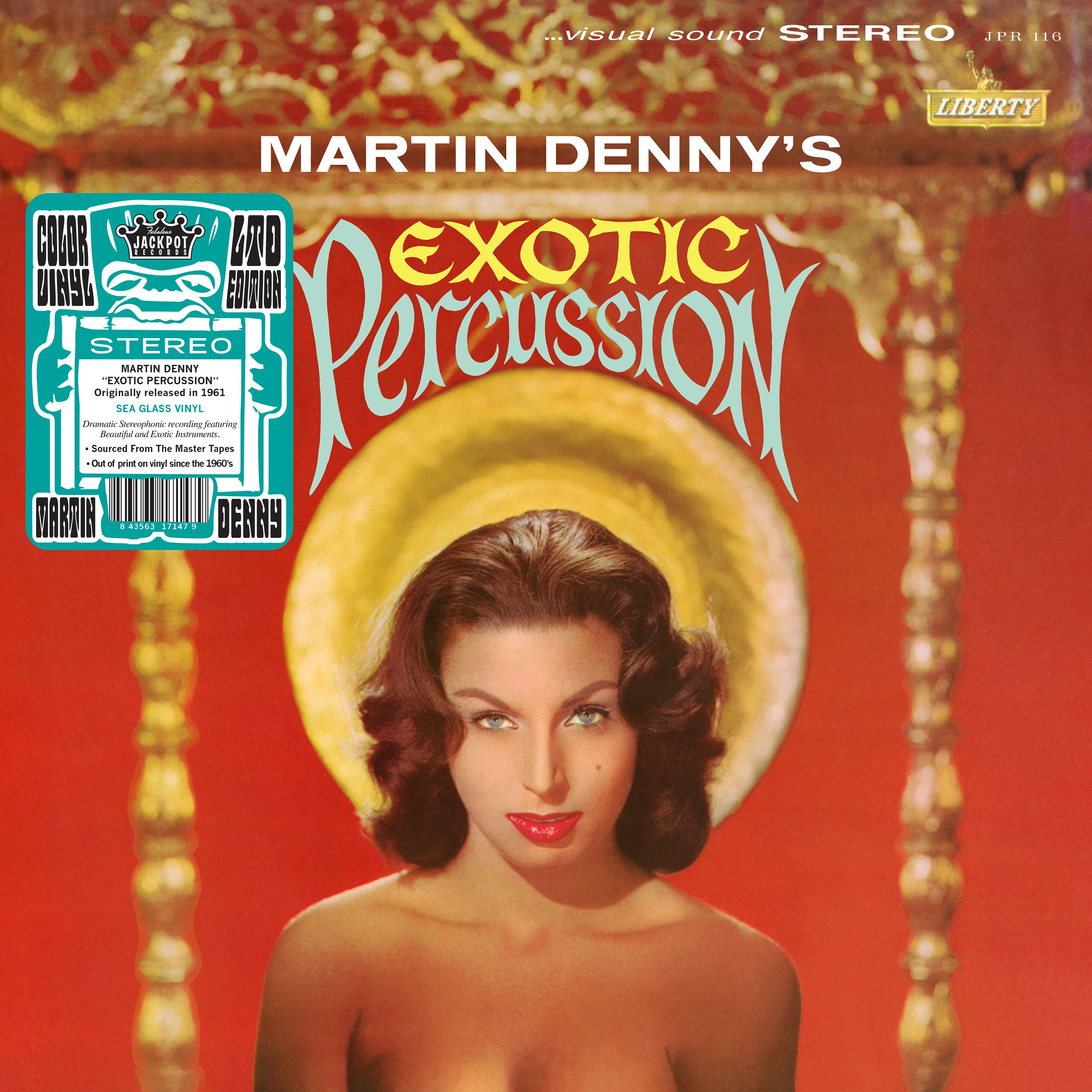 Martin Denny - Exotic Percussion (Sea Glass Colored Vinyl LP)