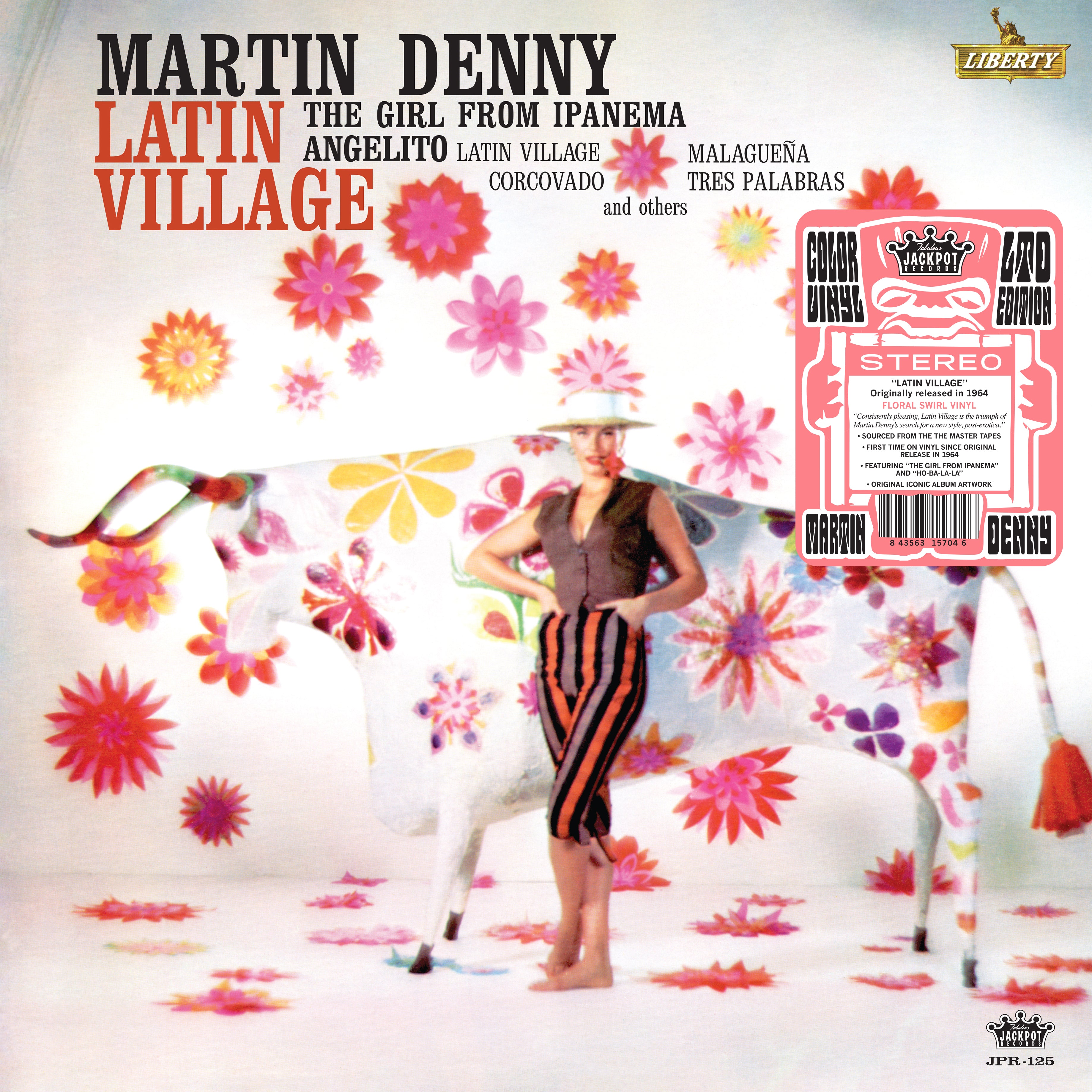 Martin Denny - Latin Village (Floral Swirl Vinyl) PRE-ORDER Out 11/28/25