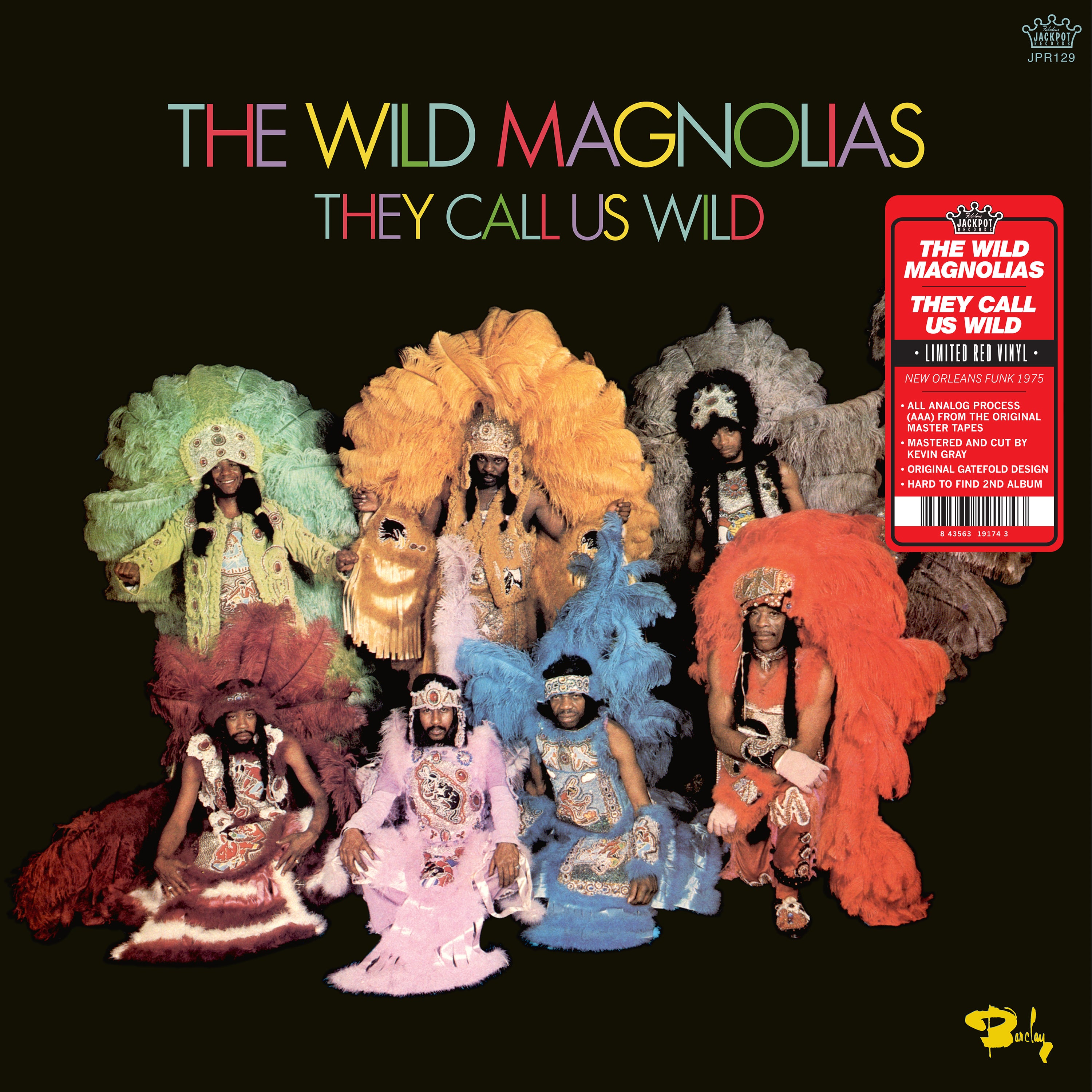 The Wild Magnolias - They Call Us Wild (Limited Edition Red Vinyl) LP PRE-ORDER - Out 9/4/2026