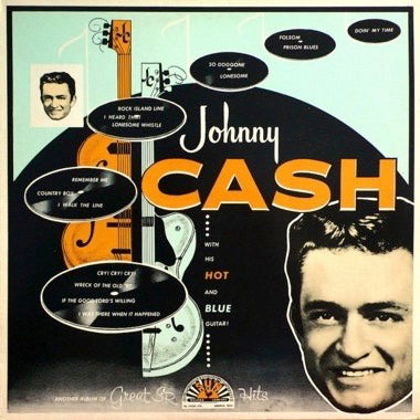 Johnny Cash - With His Hot & Blue Guitar (Vinyl)