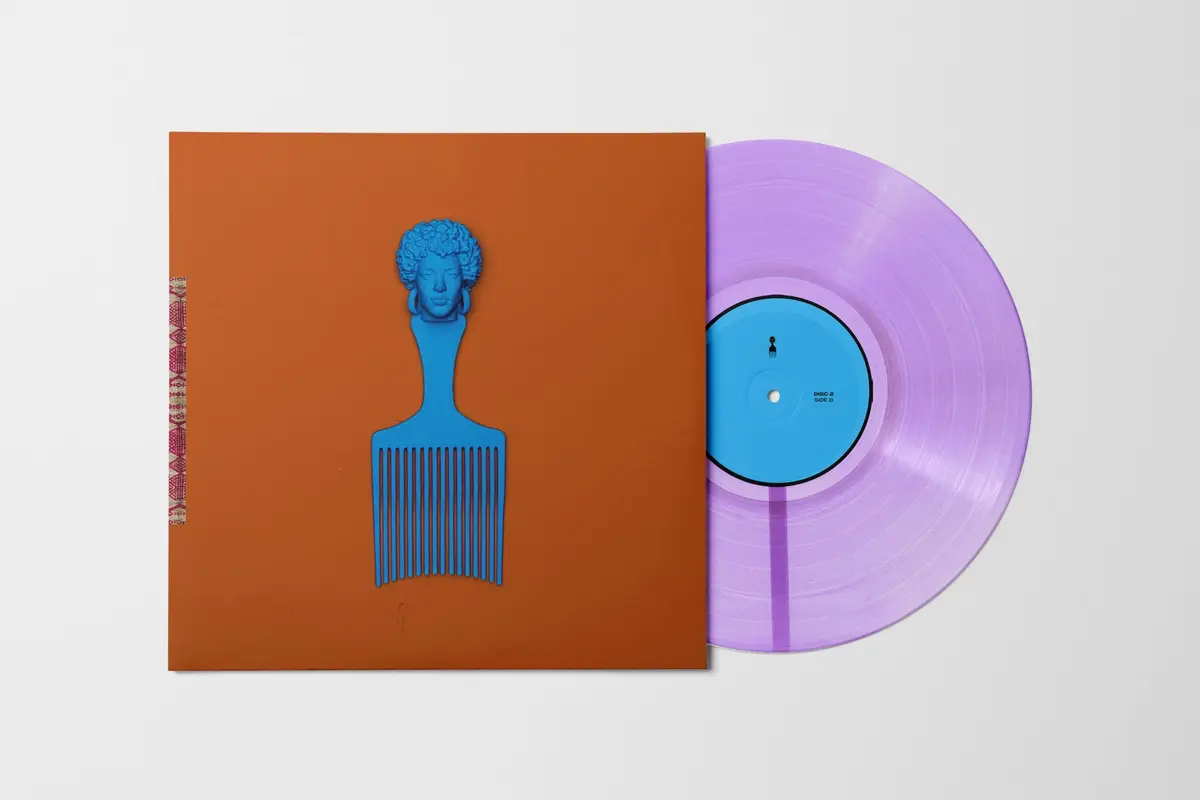 Rapsody - God Gotta Afro and Gold Hoops (2LP, Periwinkle Vinyl, Alternative Sleeve) PRE-ORDER - Out 8/21/26