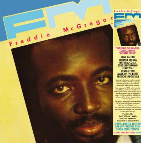 Freddie McGregor - FM (Limited Edition, Cyan Vinyl, Soul Jazz Records) PRE-ORDER - Out 12/18/26