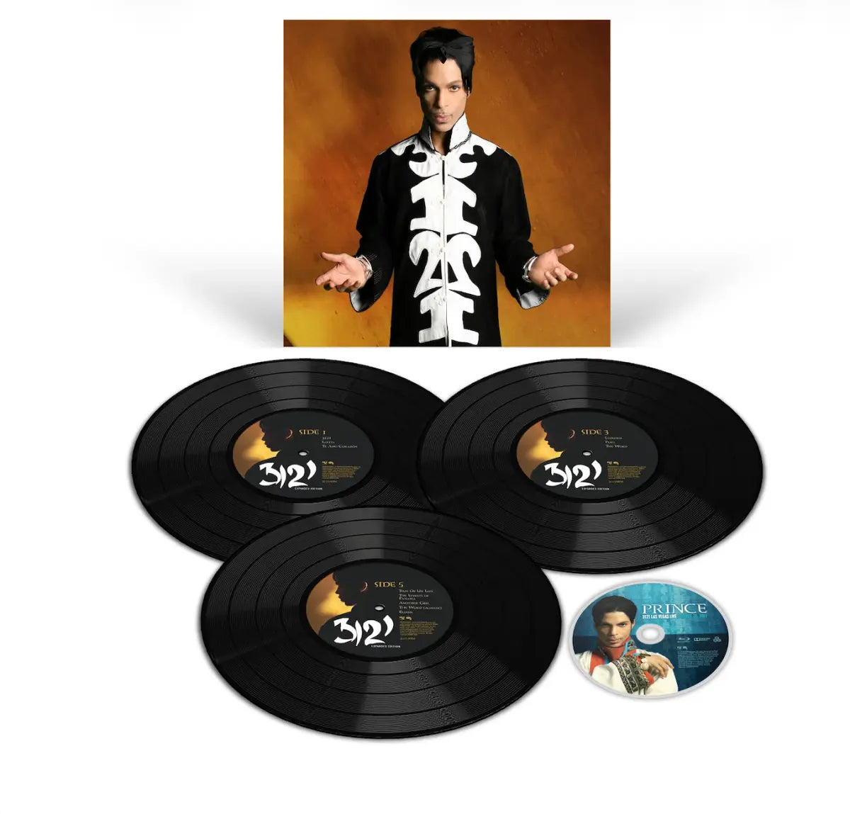 Prince - 3121: Expanded Edition (3LP + Blu-Ray) PRE-ORDER - Out 12/11/26