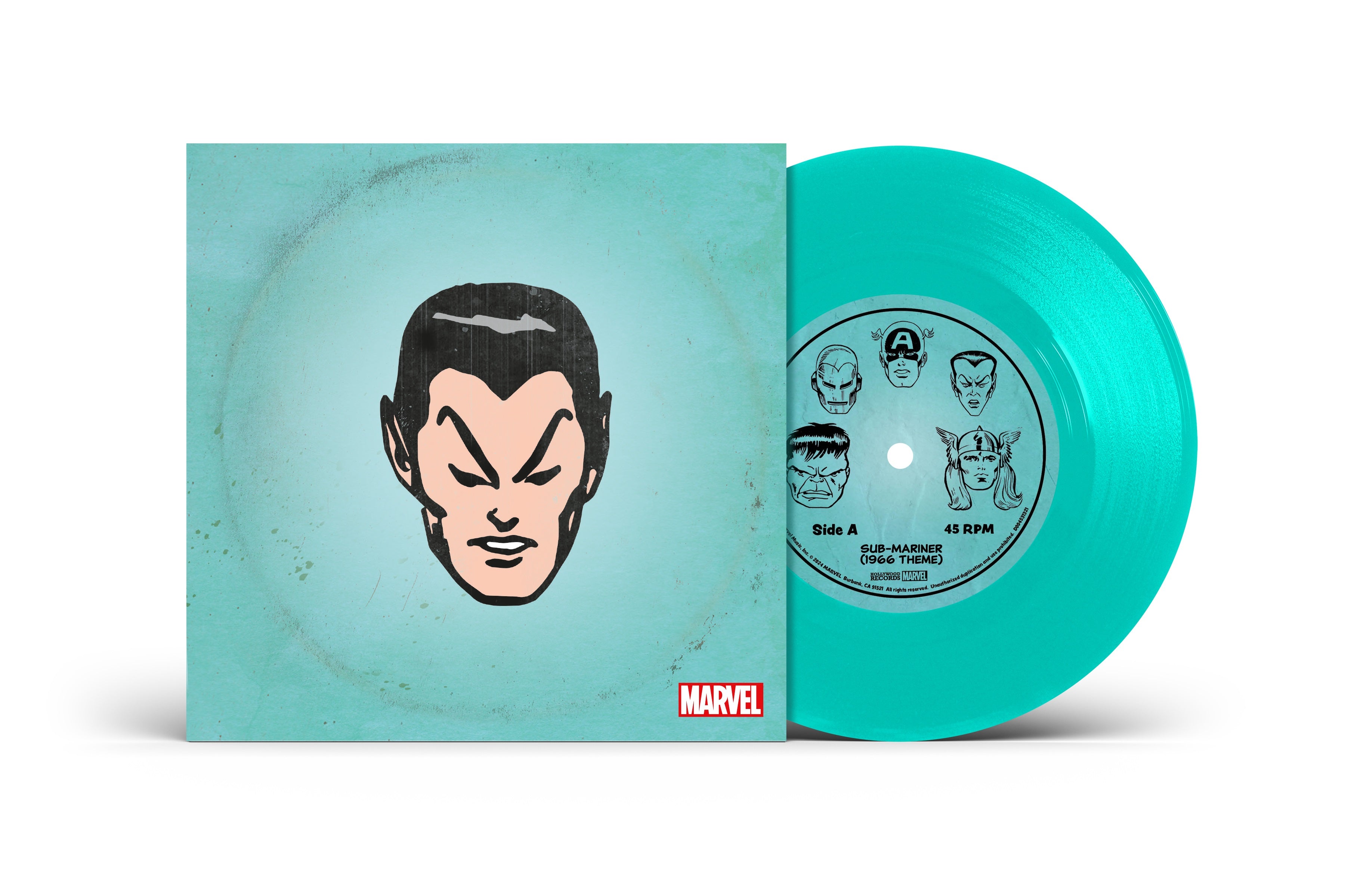 Marvel Chorus - Sub-Mariner:1966 Theme (Translucent Sea Foam 7" Vinyl) PRE-ORDER - Out 10/23/26