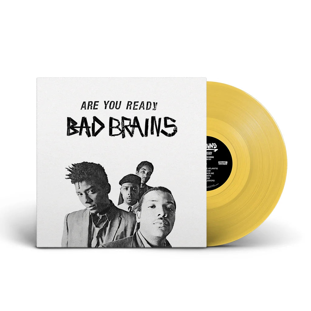 Bad Brains - Are You Ready: The First Studio Recording (Inner Ear – March 1979) (Limited Edition Transparent Yellow Vinyl, Etched B-Side) PRE-ORDER - Out 11/6/26