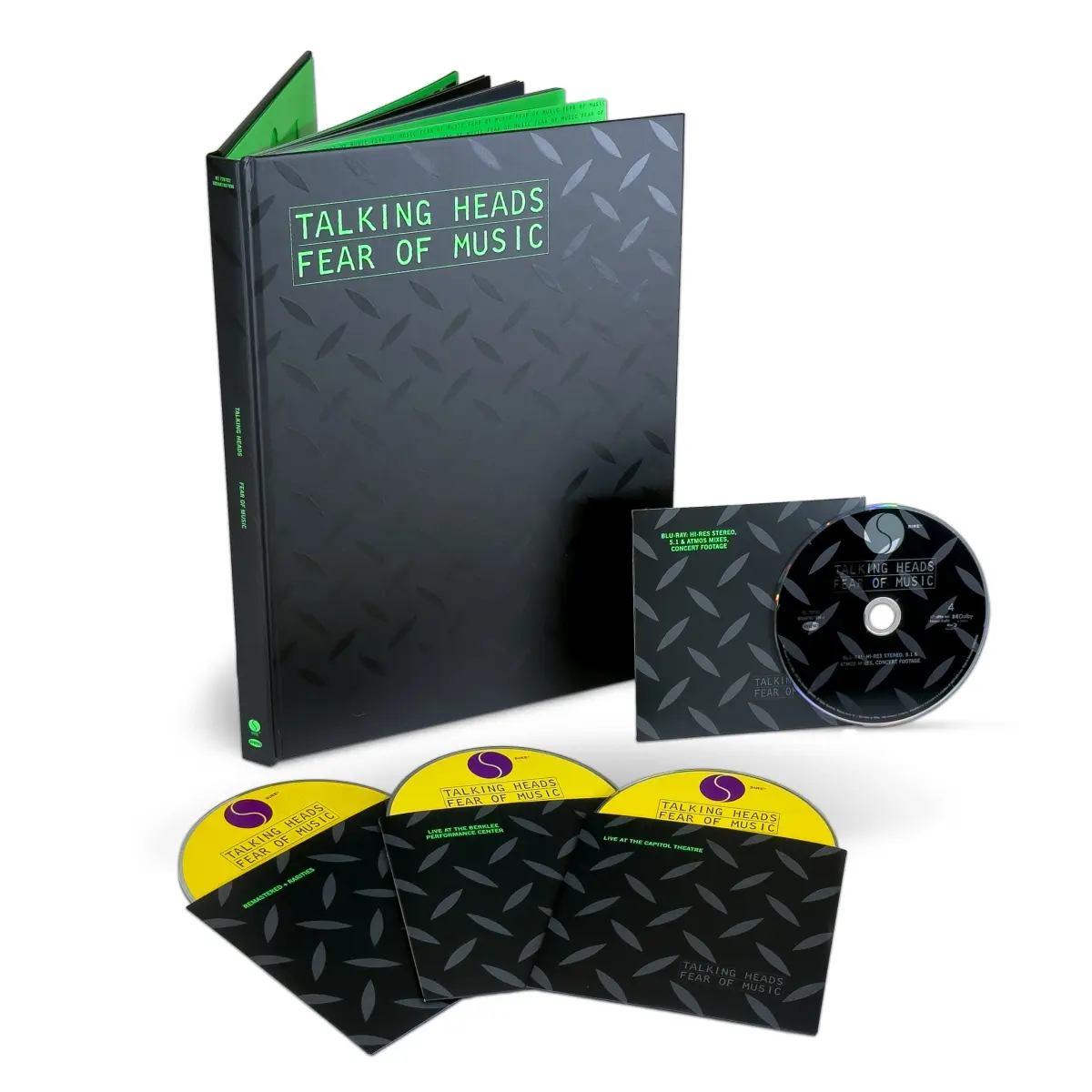 Talking Heads - Fear Of Music: Deluxe Edition (3CD + Blu-Ray, Embossed Casebound 60 Pg Book) PRE-ORDER - Out 11/13/26