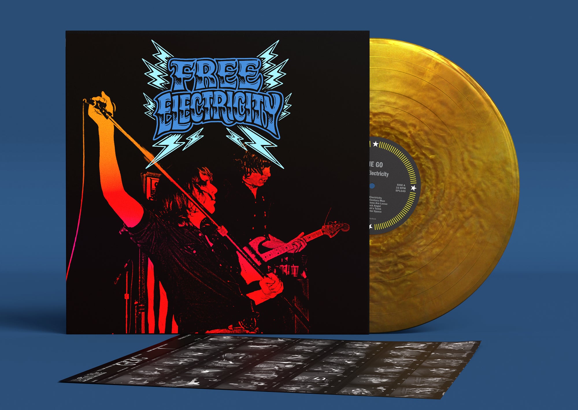 The Go - Free Electricity (Loser Edition Metallic Gold Vinyl, Sub Pop) PRE-ORDER - Out 9/4/26