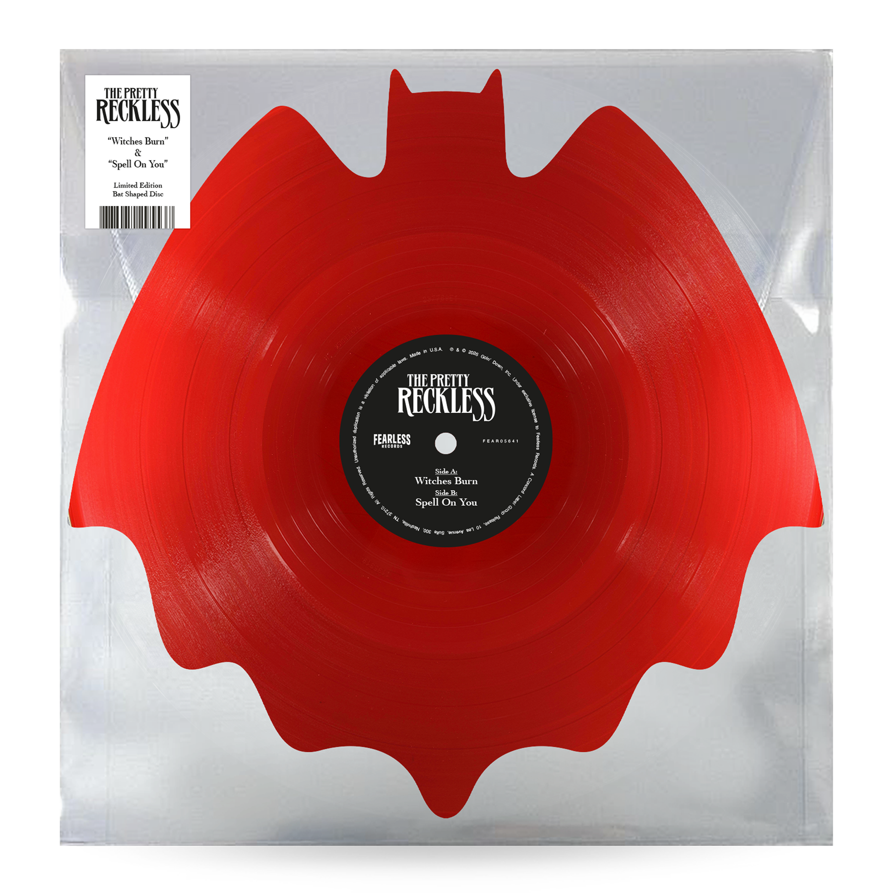 The Pretty Reckless - Witches Burn / Spell on You (Limited Edition Bat