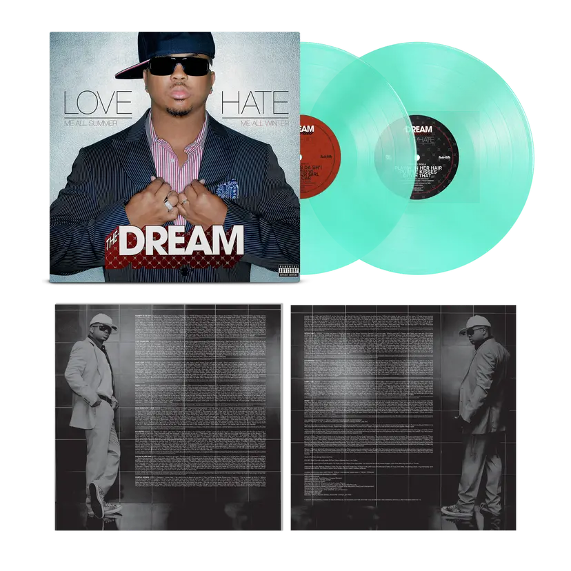 The-Dream - Love/Hate (2LP, Transparent Sea Glass Vinyl) PRE-ORDER - O