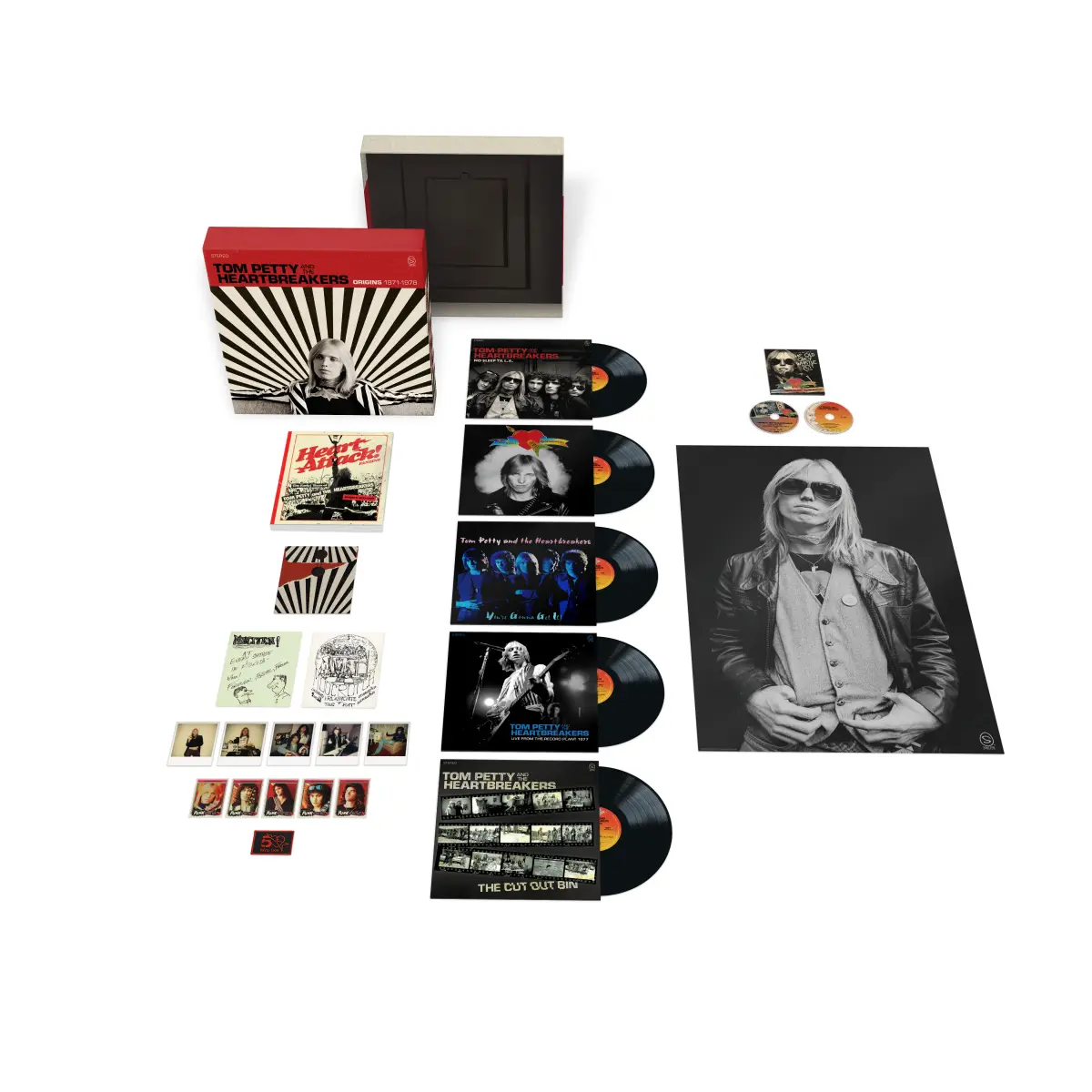 Tom Petty and the Heartbreakers - Origins 1971–1978 (Limited Edition 5LP Box Set + Dvd + Blu-Ray) PRE-ORDER - Out 11/6/26