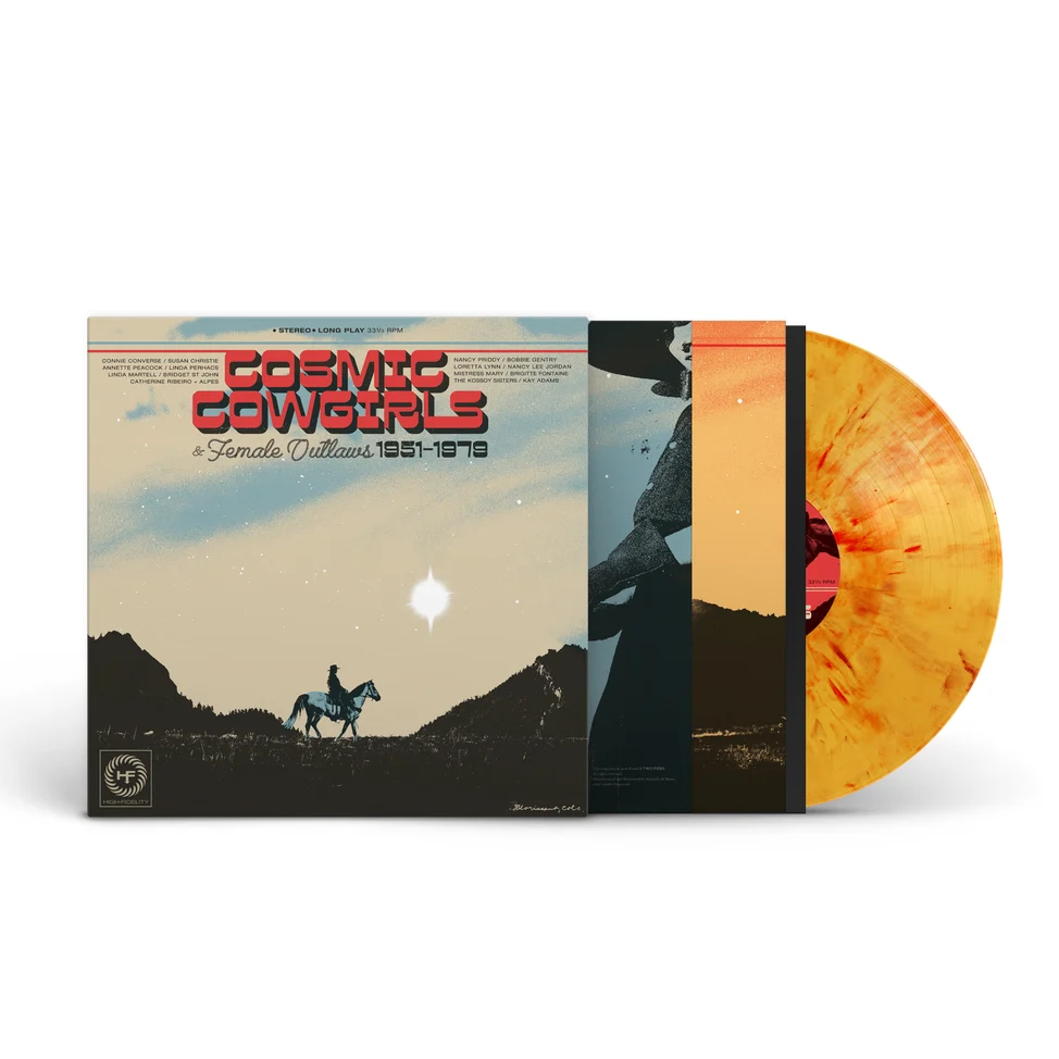 Various Artists - Cosmic Cowgirls & Female Outlaws 1951-1979 (Blazing Campfire Vinyl) PRE-ORDER - Out 10/23/26