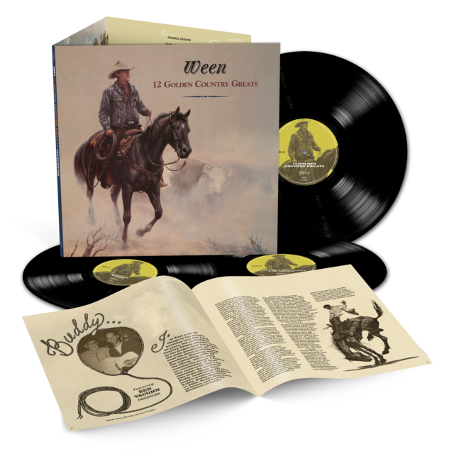 Ween - 12 Golden Country Greats: Deluxe Edition (3LP, Vinyl) PRE-ORDER - Out 7/31/26