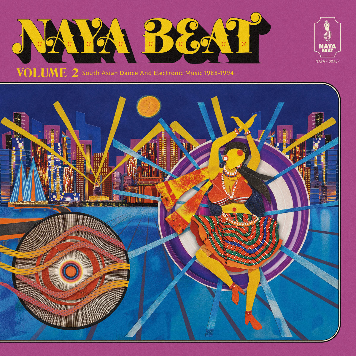 Various Artists - Naya Beat Volume 2: South Asian Dance And Electronic Music 1988-1994 (2LP, Yellow/Purple Vinyl)