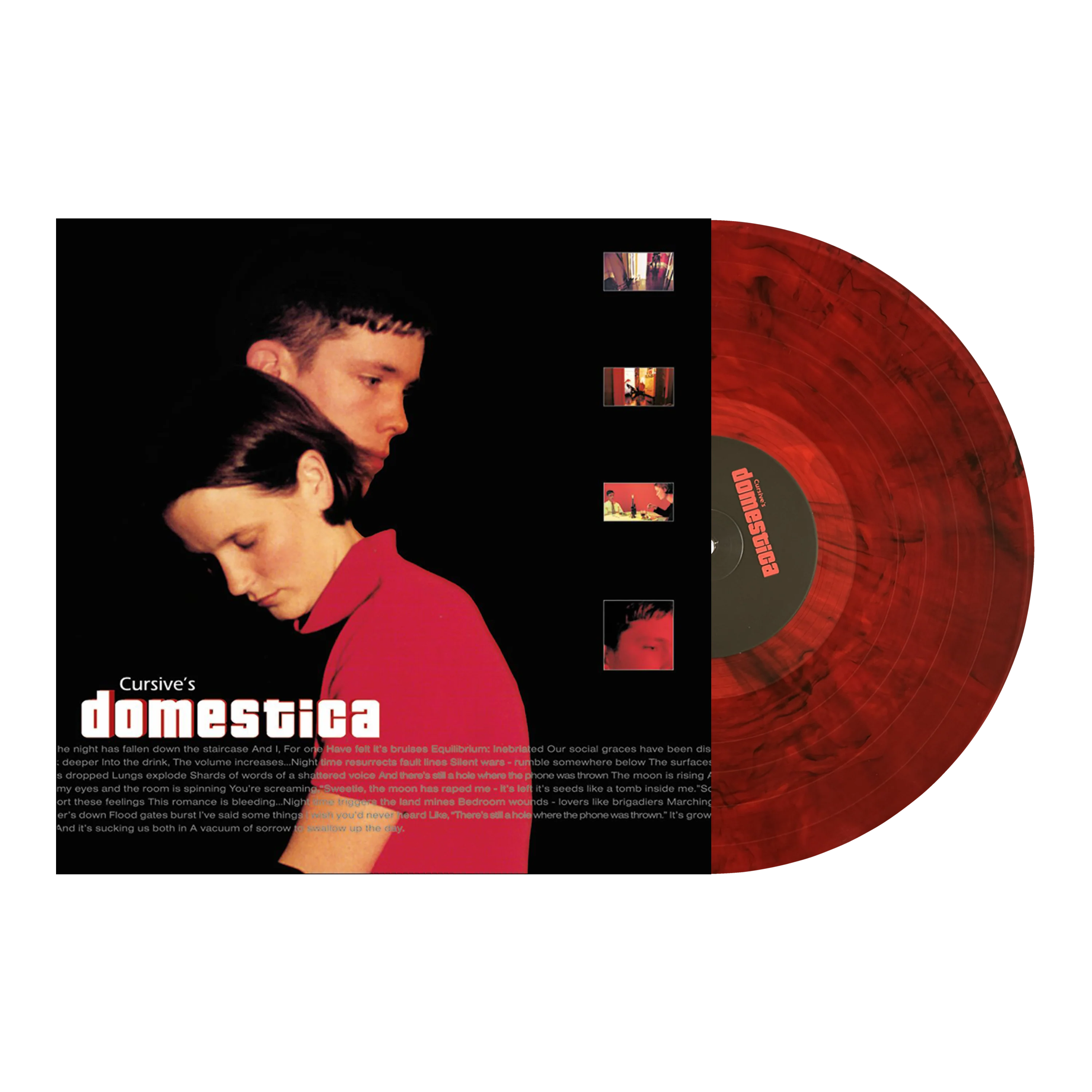 Cursive - Domestica (Red Vinyl) PRE-ORDER - Out 11/14/25