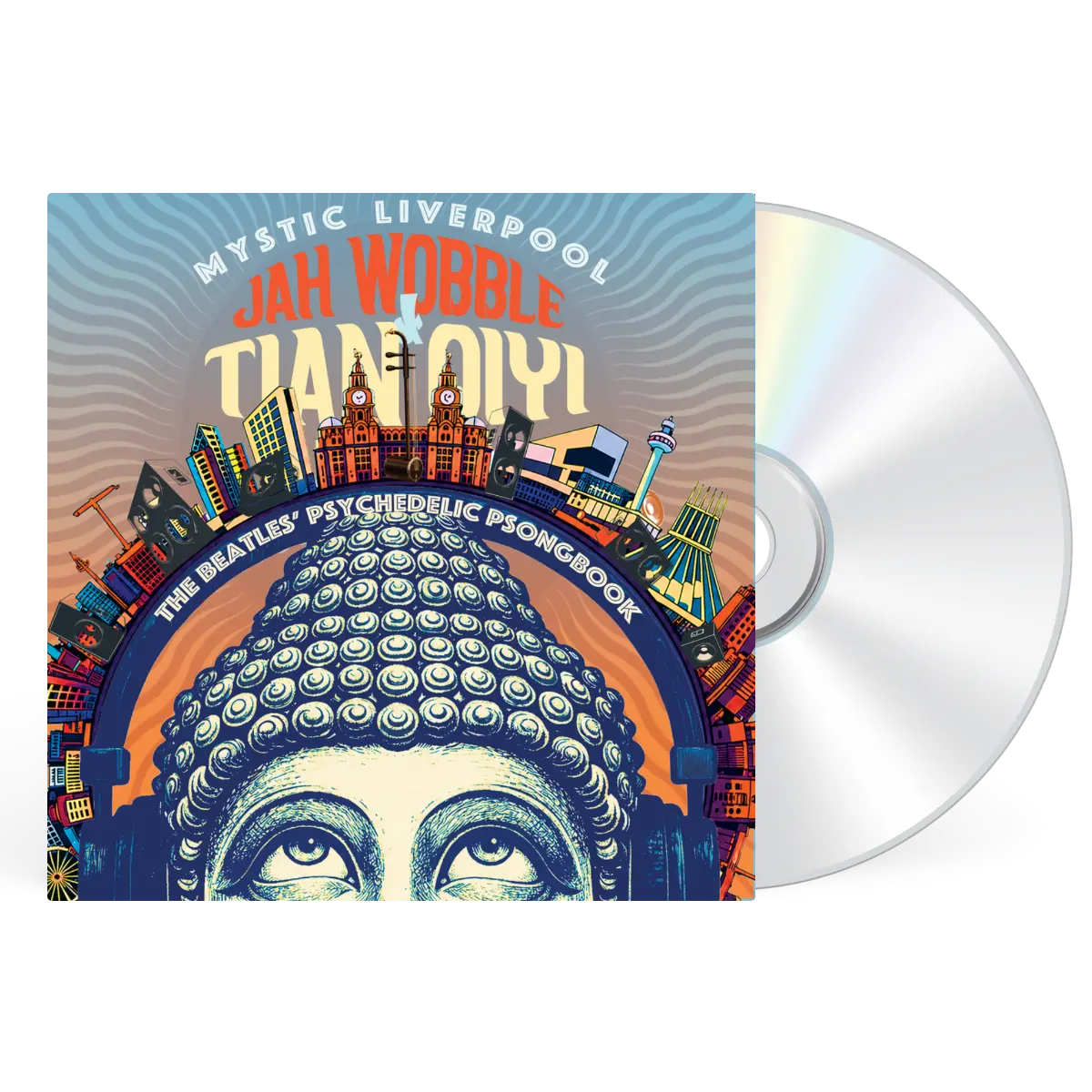 Jah Wobble & Tian Qiyi - Mystic Liverpool: The Beatles' Psychedelic Psongbook (CD)