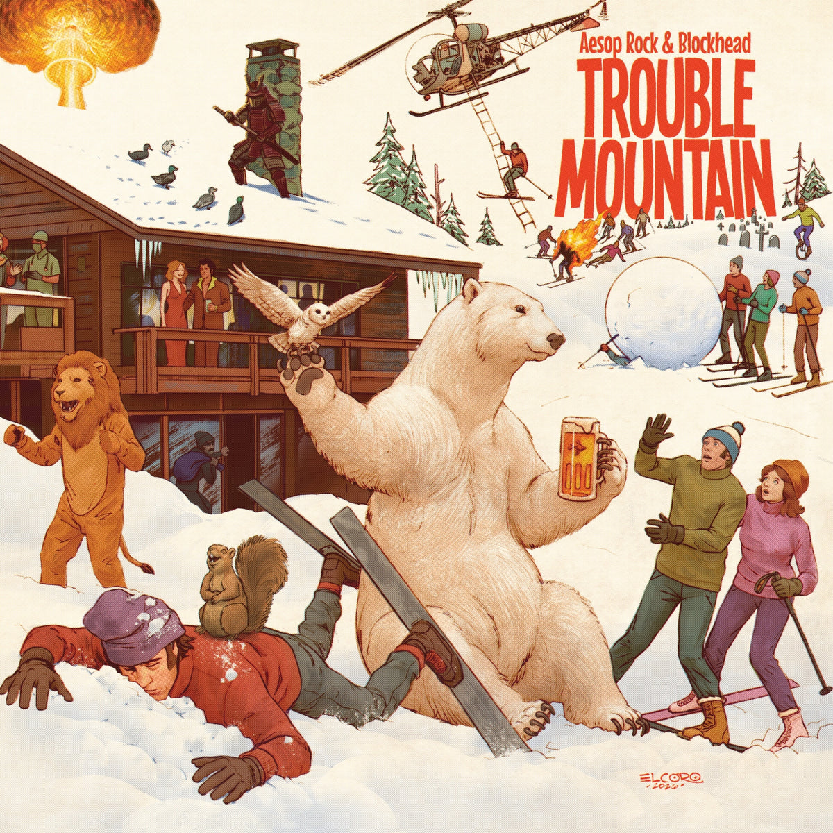Aesop Rock & Blockhead - Trouble Mountain (2LP, Vinyl) PRE-ORDER - Out 11/13/26
