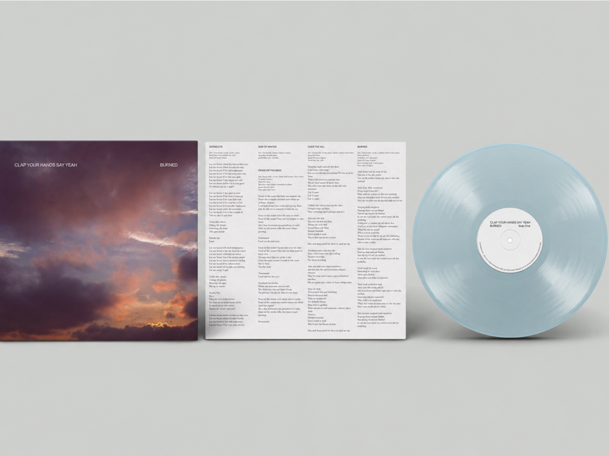 Clap Your Hands Say Yeah - Burned (Pastel Blue Sky Vinyl) PRE-ORDER - Out 1/29/27