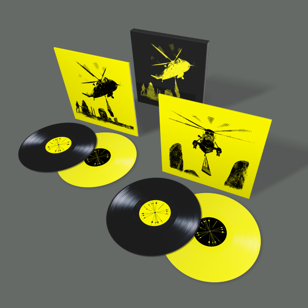 Mogwai - Happy Tears: Limited Edition (4LP, Yellow Black Vinyl) PRE-ORDER - Out 1/22/27