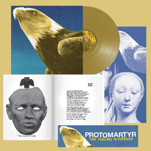 Protomartryr - Hotel Usona (Gold Vinyl, 24-page zine & 24"x24" poster) PRE-ORDER - Out 9/25/26