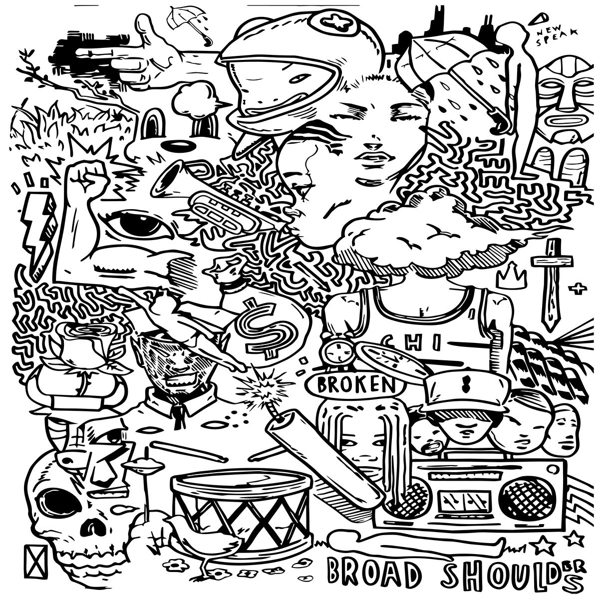 Taylor Bennett - Broad Shoulders 10 Year Anniversary Edition (Vinyl LP) PRE-ORDER - Out 6/19/26