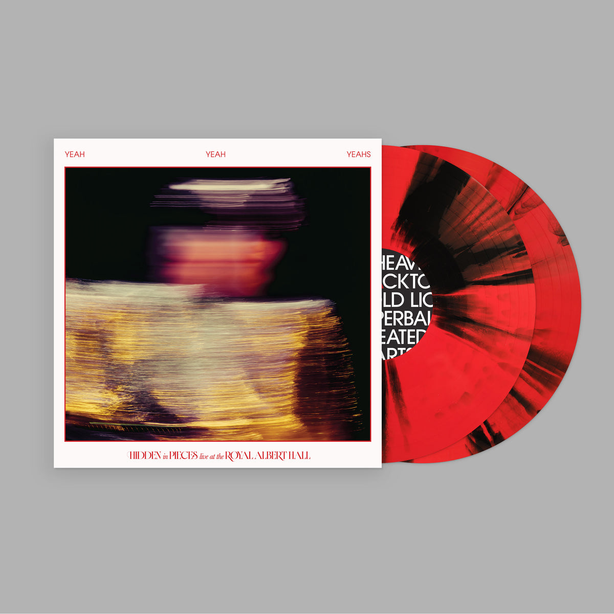 Yeah Yeah Yeahs - Hidden In Pieces: Live at the Royal Albert Hall (Bullseye Splatter Vinyl LP) PRE-ORDER - Out 9/25/26