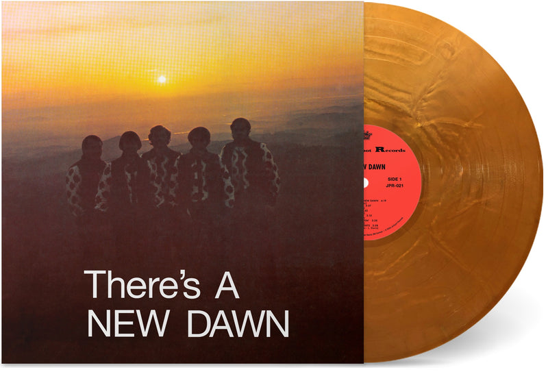 The New Dawn - There's a New Dawn LP (Limited Edition Orange Metallic Swirl Vinyl)