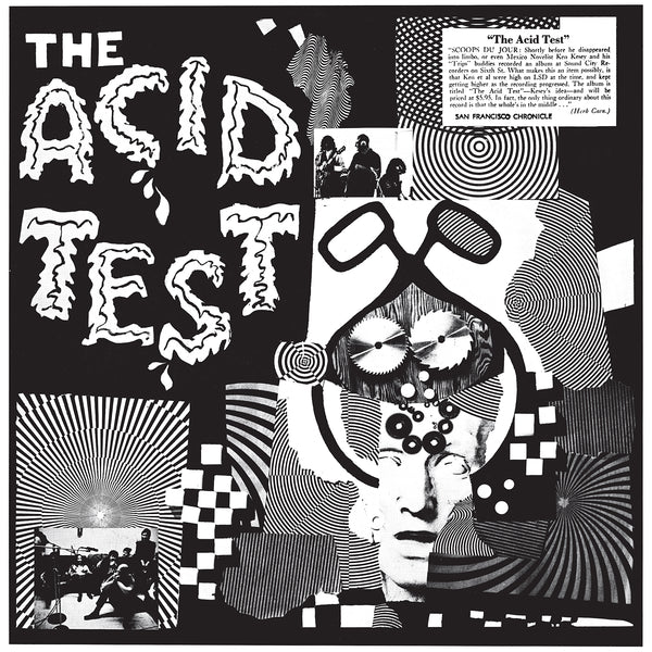 Ken Kesey - The Acid Test LP / Grateful Dead  (Limited Edition Pink Vinyl)