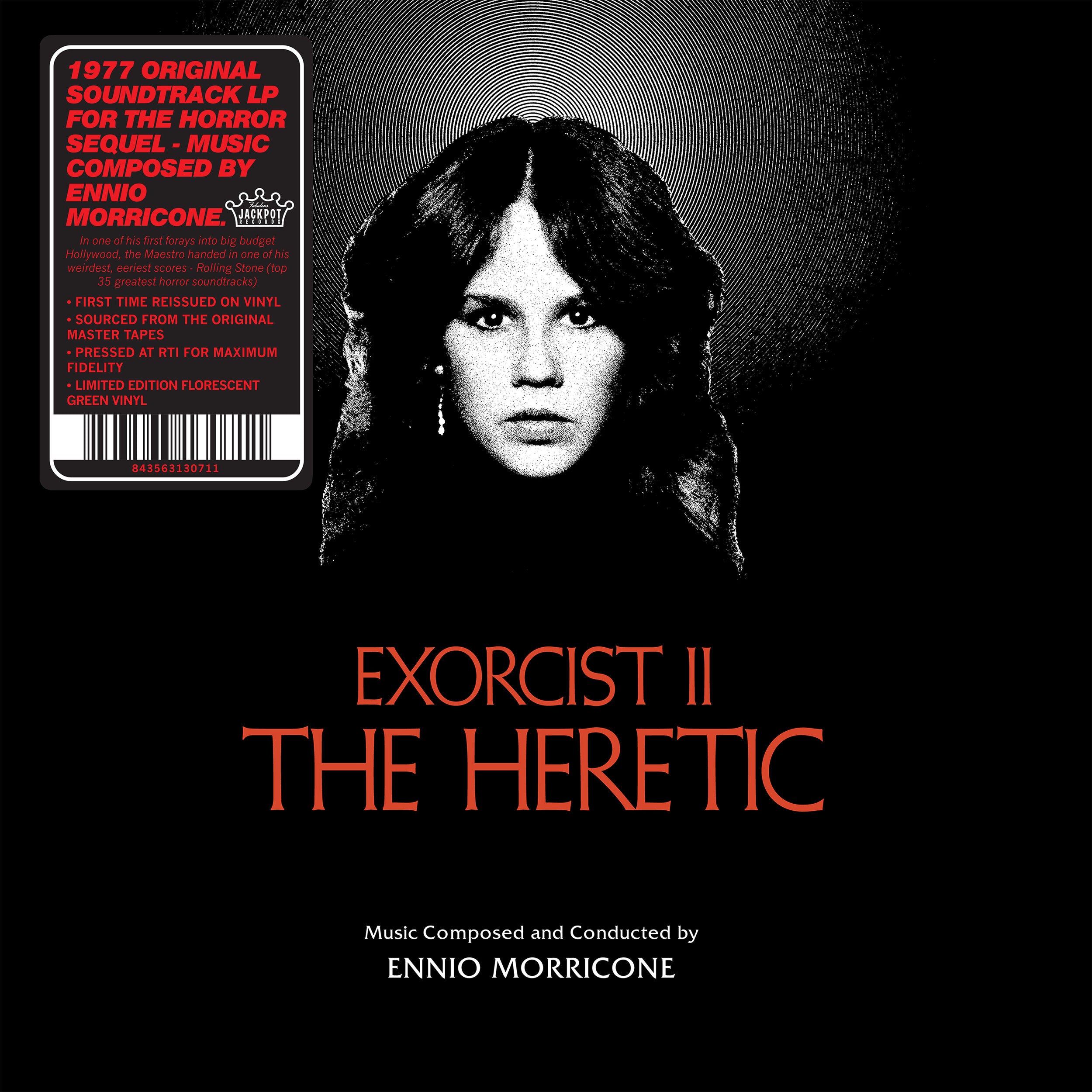 Ennio Morricone - Exorcist II: The Heretic (Limited Edition Orange/Black Swirl Vinyl LP)