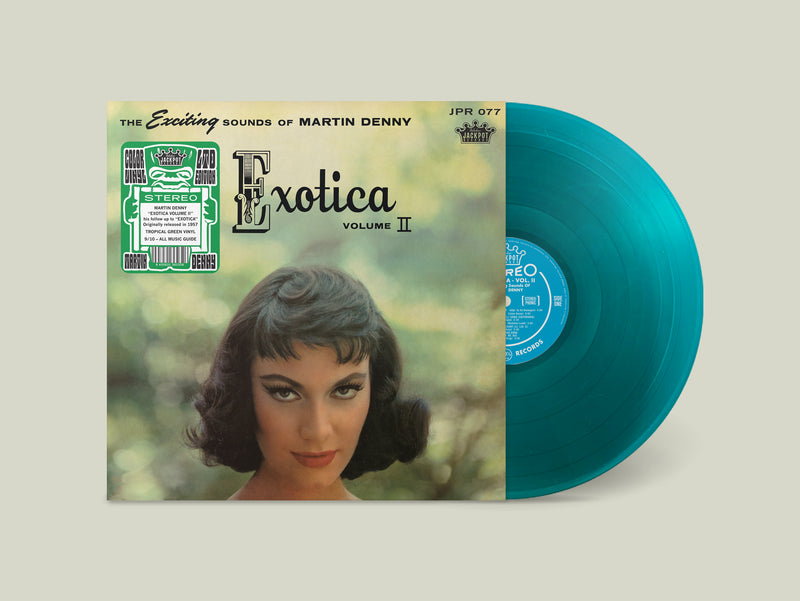 Martin Denny - Exotica Vol. II - Tropical Green Color Vinyl LP