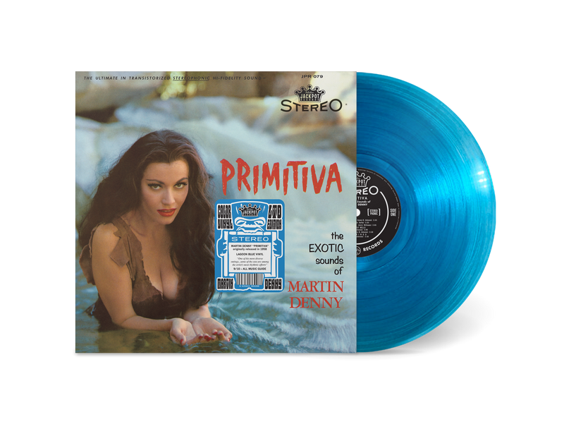 Martin Denny - Primitiva - Lagoon Blue Color Vinyl LP