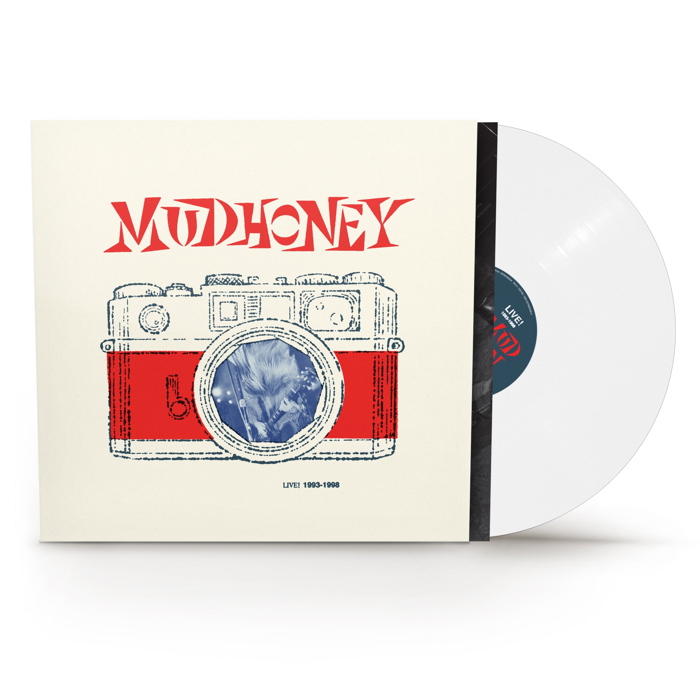 Mudhoney - Live! 1993-1998 (White Vinyl) PRE-ORDER - Out 10/30/26