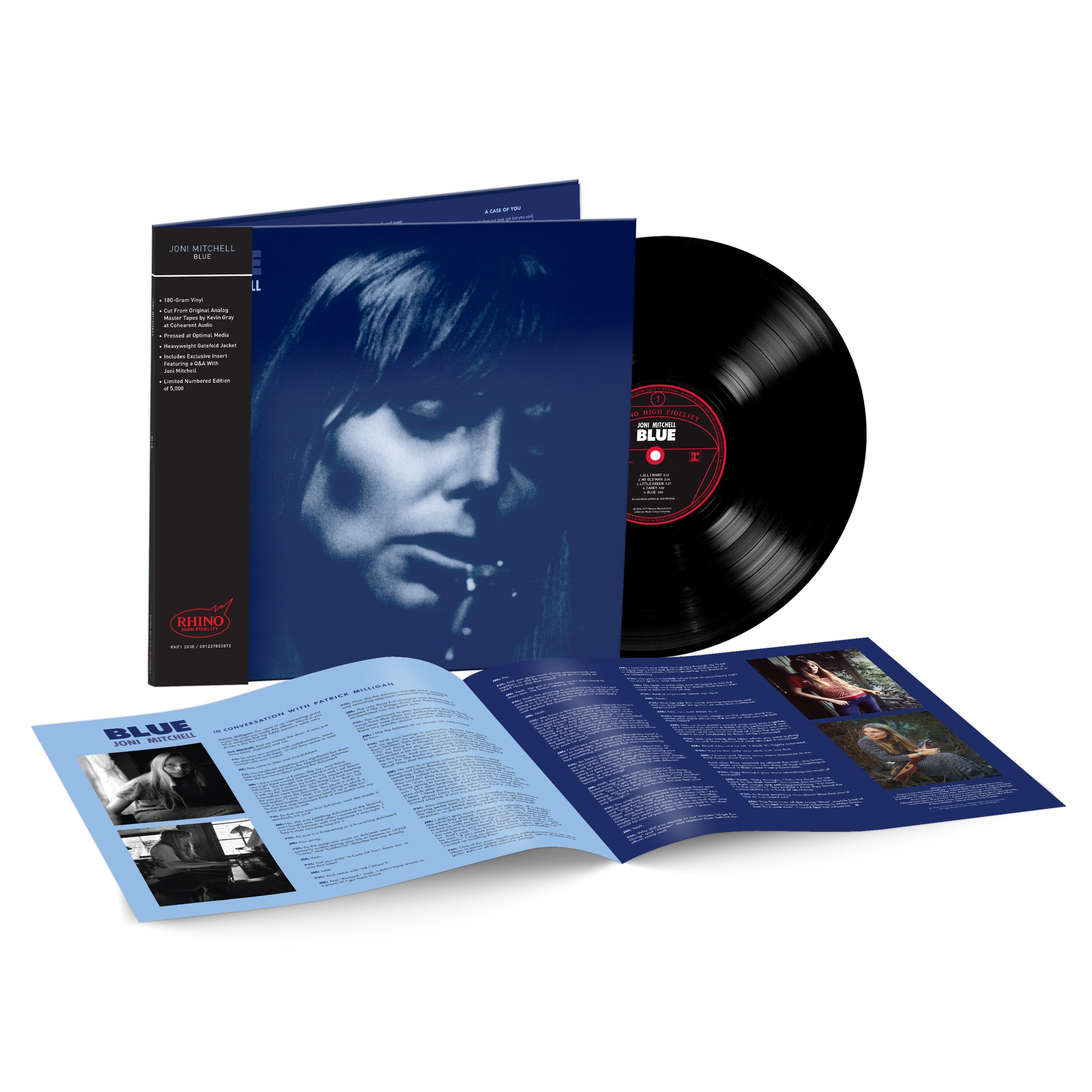 Joni Mitchell - Blue (Hi-Fi Vinyl, #d) PRE-ORDER - Out 10/16/26