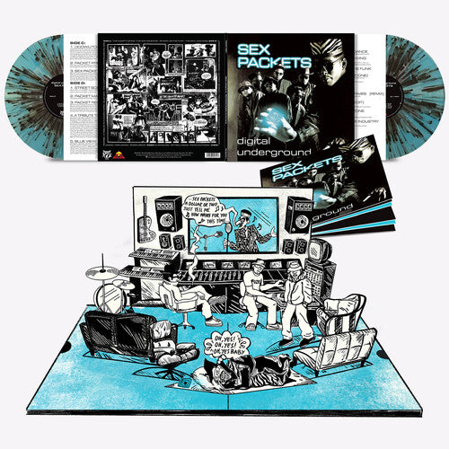 Digital Underground - Sex Packets (35th Anniversary, Pop-Up Version, Blue/Black/Clear Vinyl)