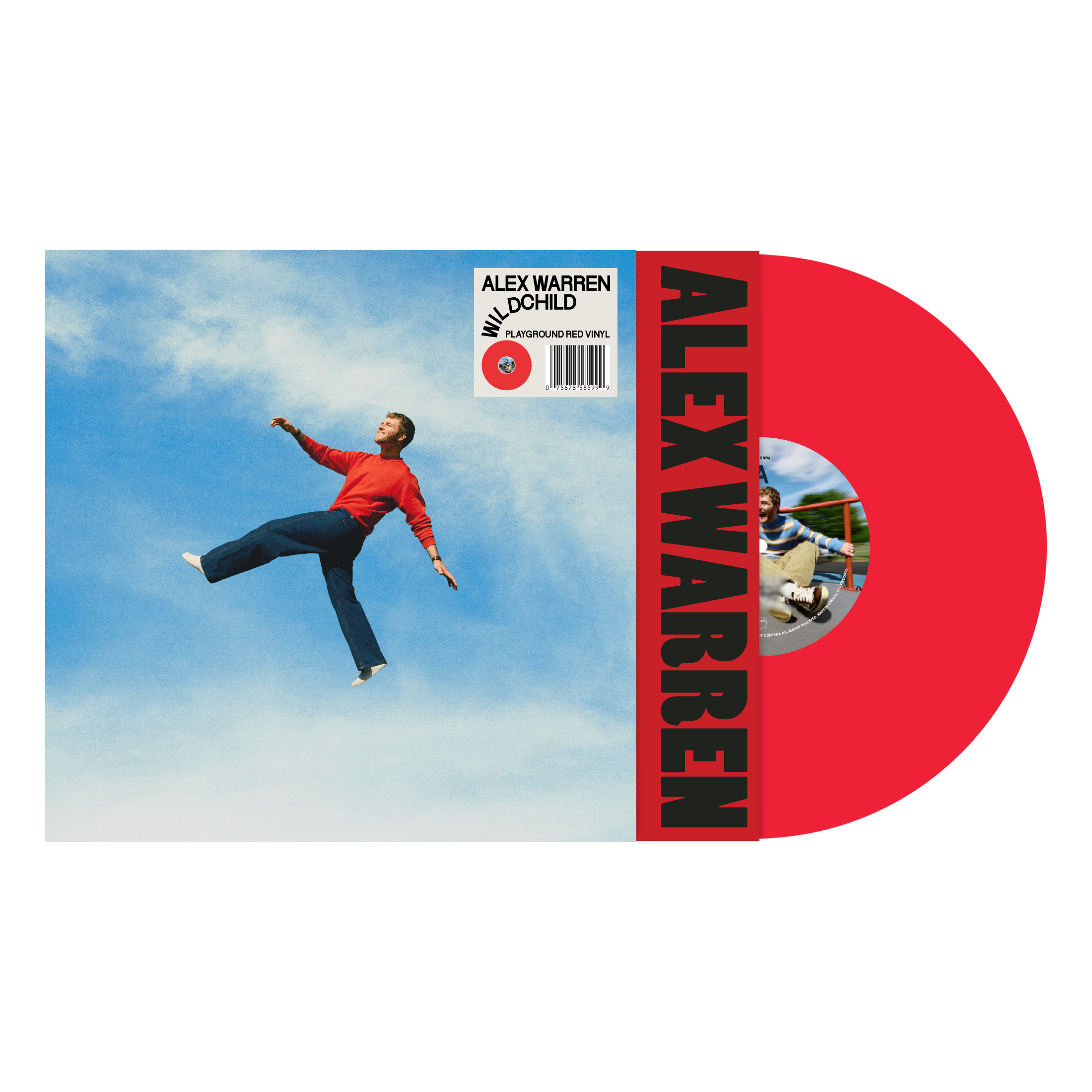 Alex Warren - WILDCHILD (Red Vinyl) PRE-ORDER - Out 8/28/26