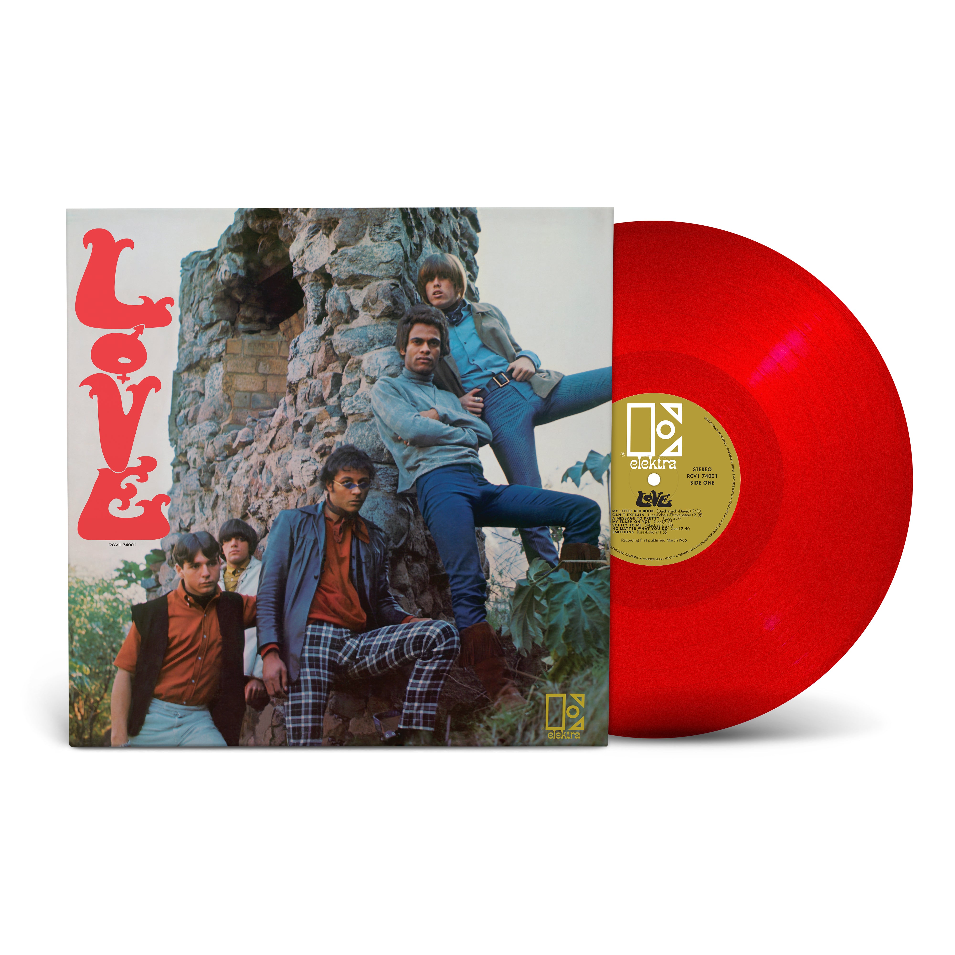 Love - Love (Transparent Red Vinyl) PRE-ORDER - Out 10/16/26