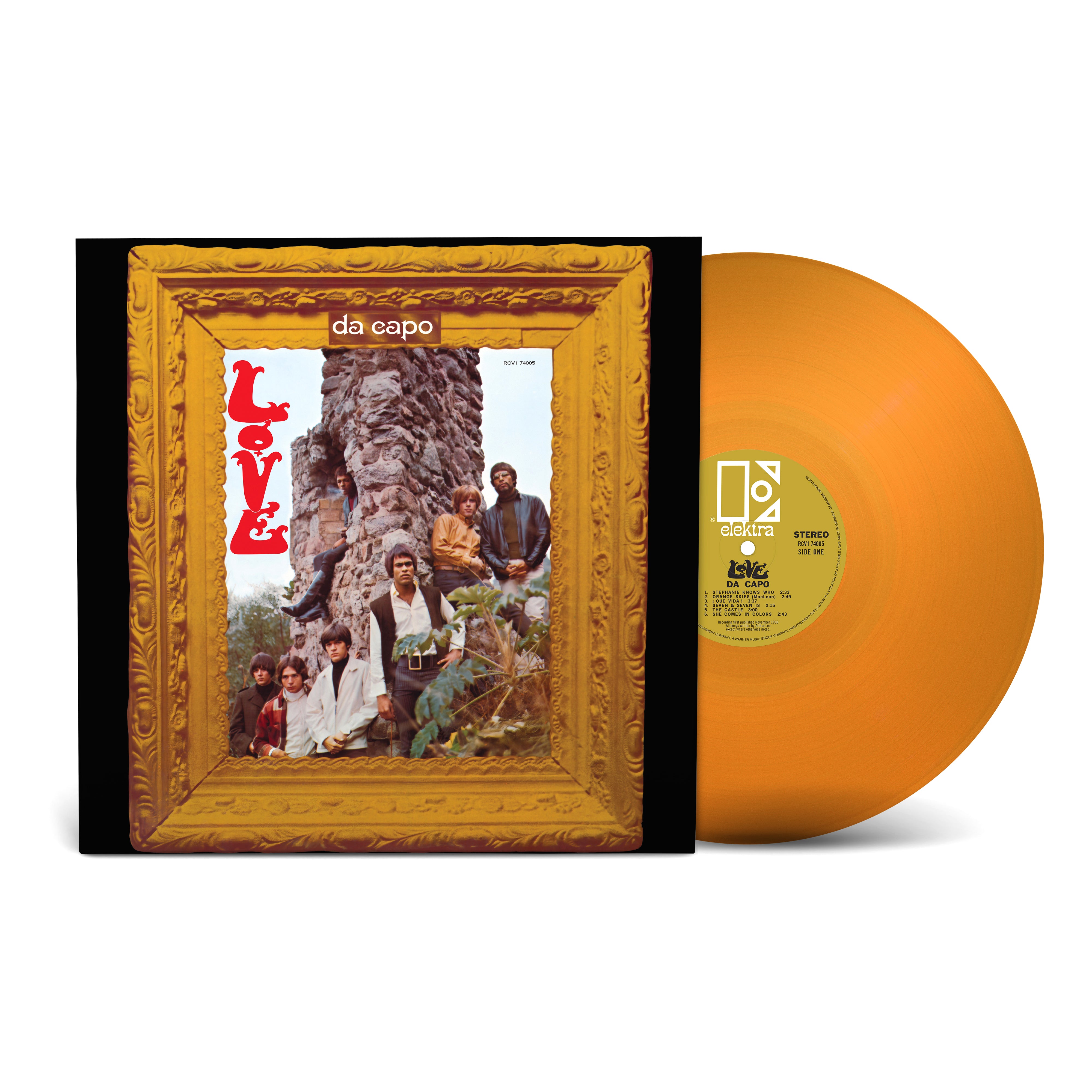 Love - De Capo (Transparent Orange Vinyl) PRE-ORDER - Out 10/16/26