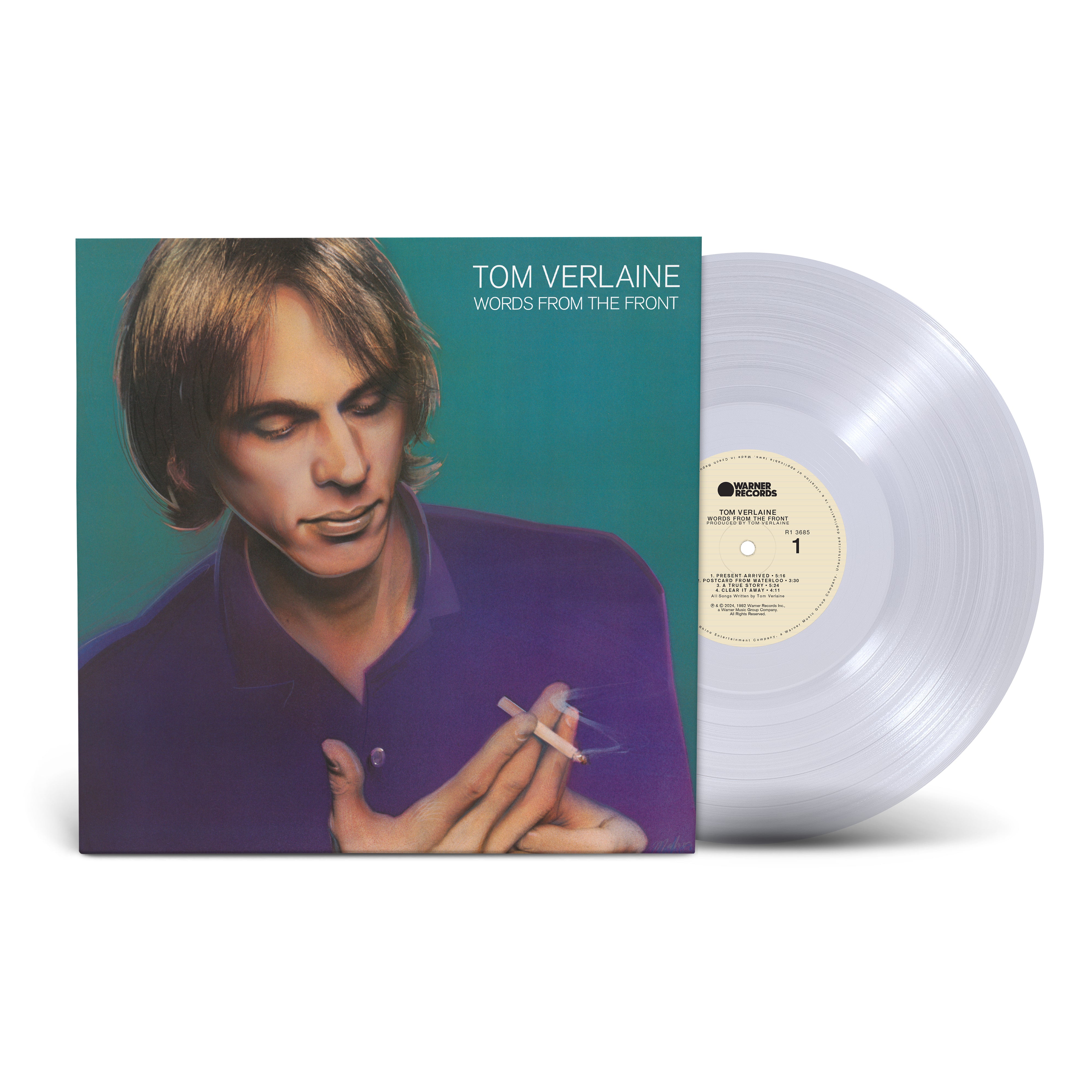 Tom Verlaine - Words From The Front (Crystal Clear Vinyl) PRE-ORDER - Out 10/16/26
