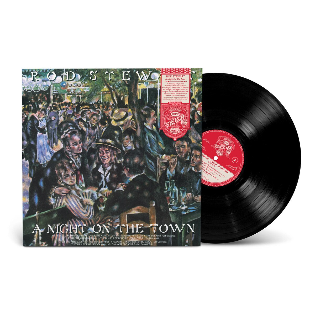 Rod Stewart - A Night On The Town (Rhino Reserve Vinyl) PRE-ORDER - Out 7/24/26