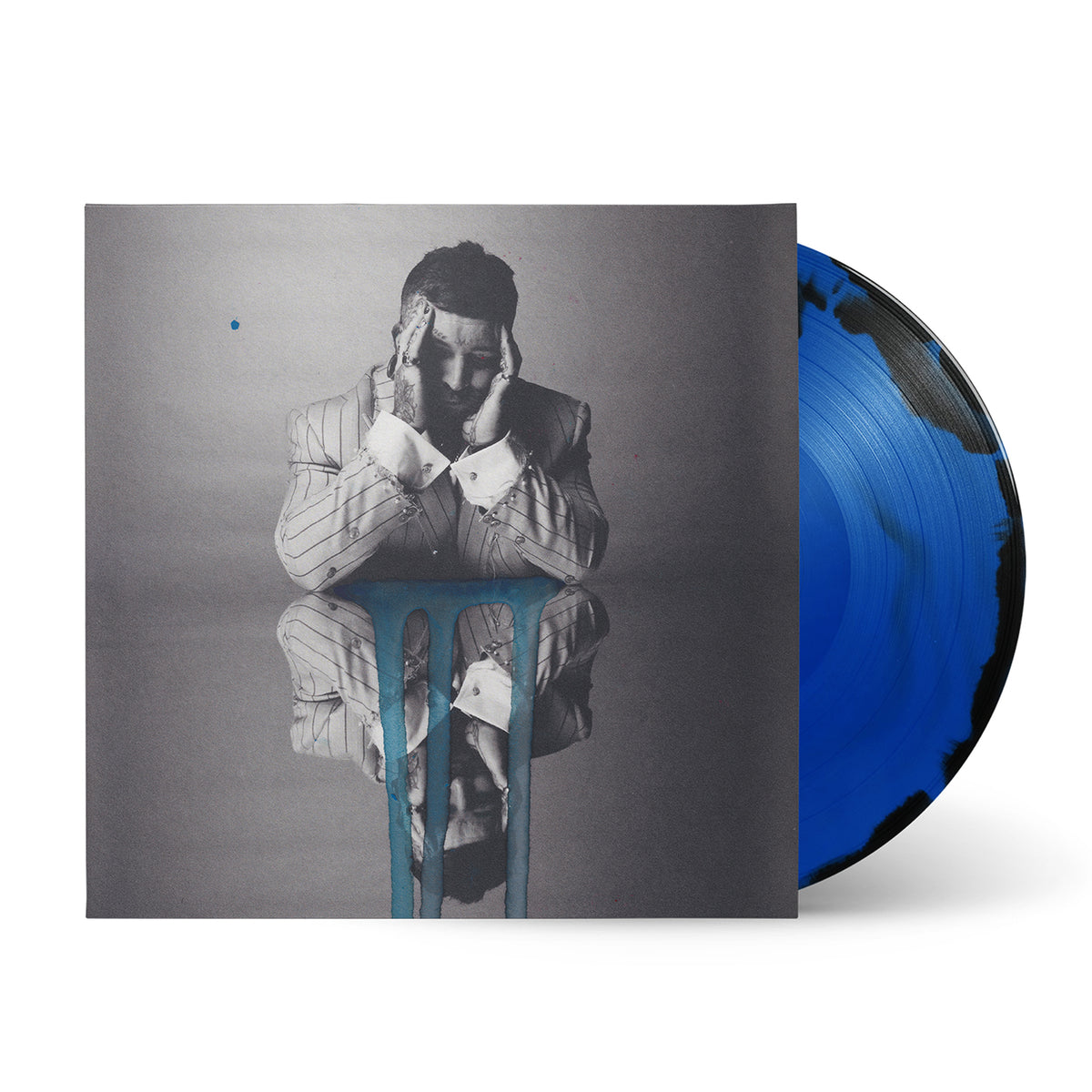 Teddy Swims - Ugly (Indie Exclusive Blue Black Vinyl) PRE-ORDER - Out 1/22/27
