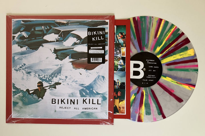 Bikini Kill - Reject All American (Rainbow Splatter Vinyl) PRE-ORDER - Out 8/21/26